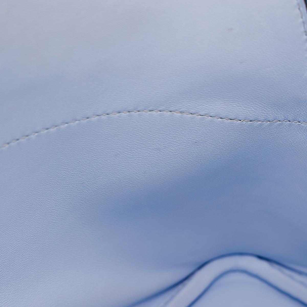 Very Good ( Rank A) HERMÈS Bolide 27 Bleu Brume (T0) Epsom Gold hardware Y (2020) - 17