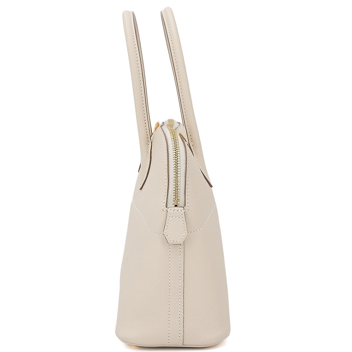 Excellent ( Rank SA ) HERMÈS Bolide 27 Craie (10) Epsom Gold hardware Z (2021) - 4