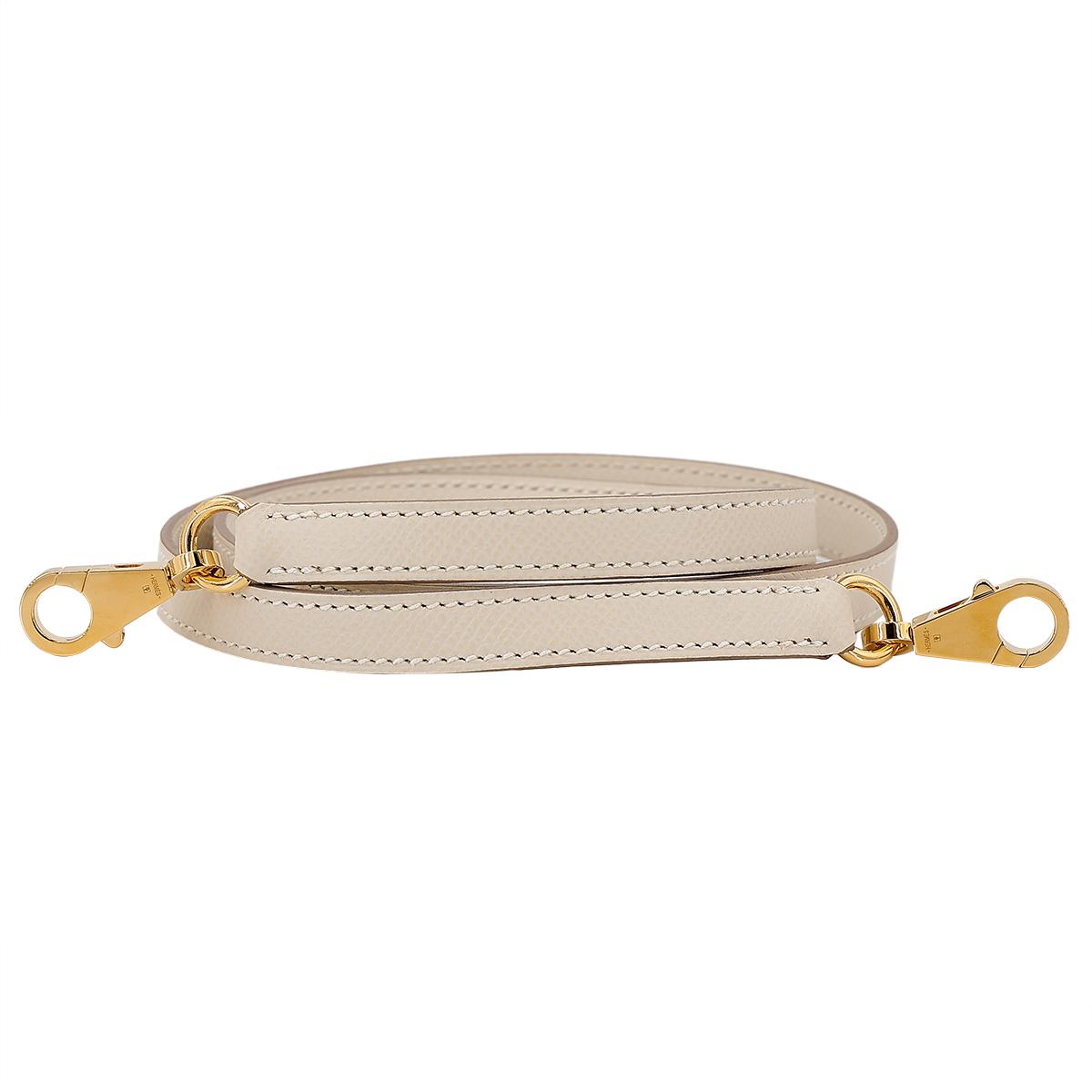Excellent ( Rank SA ) HERMÈS Bolide 27 Craie (10) Epsom Gold hardware Z (2021) - 19
