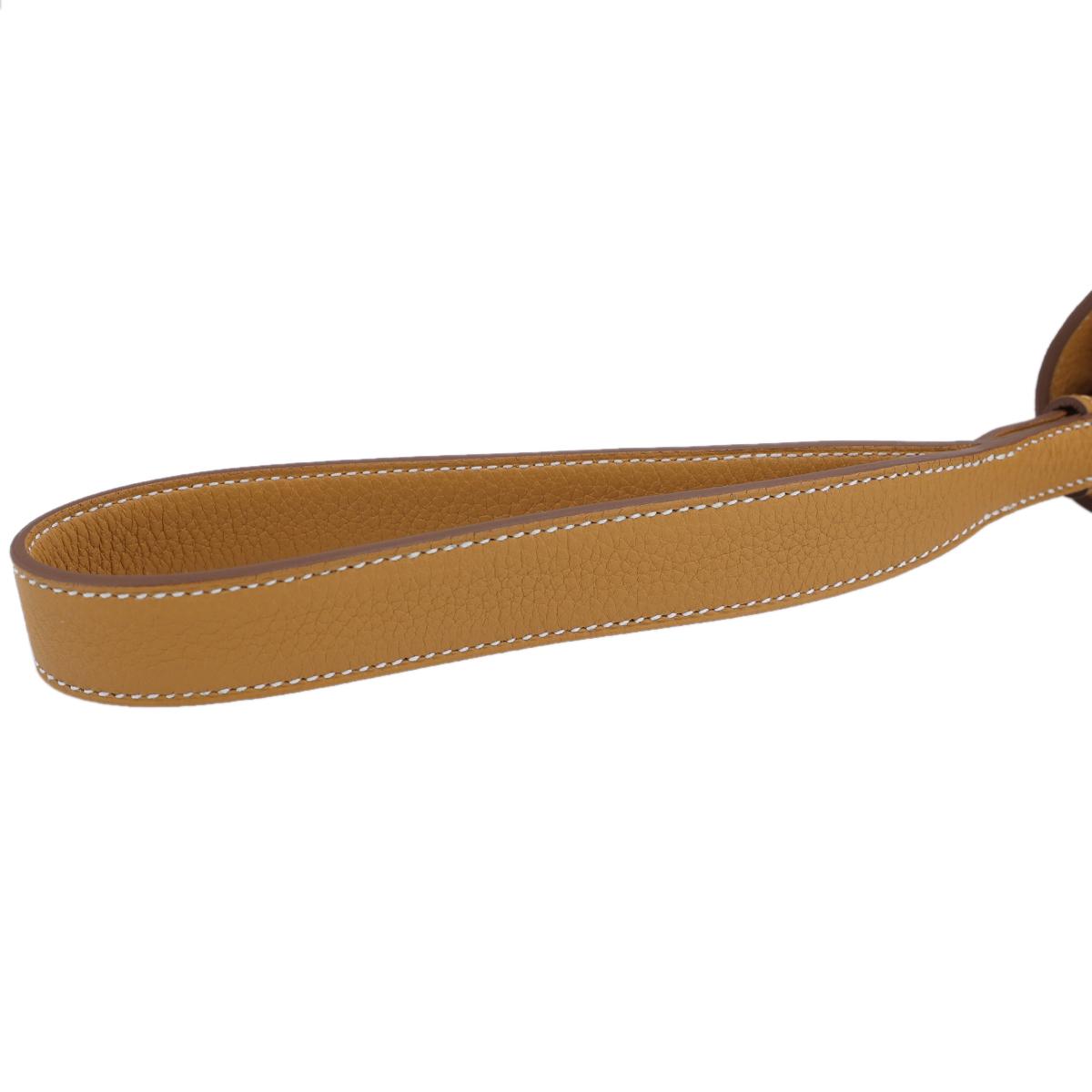 Brand New ( Rank N ) HERMÈS Kelly depeches 25 Natural Sable (21) Togo Palladium hardware B (2023) - 8