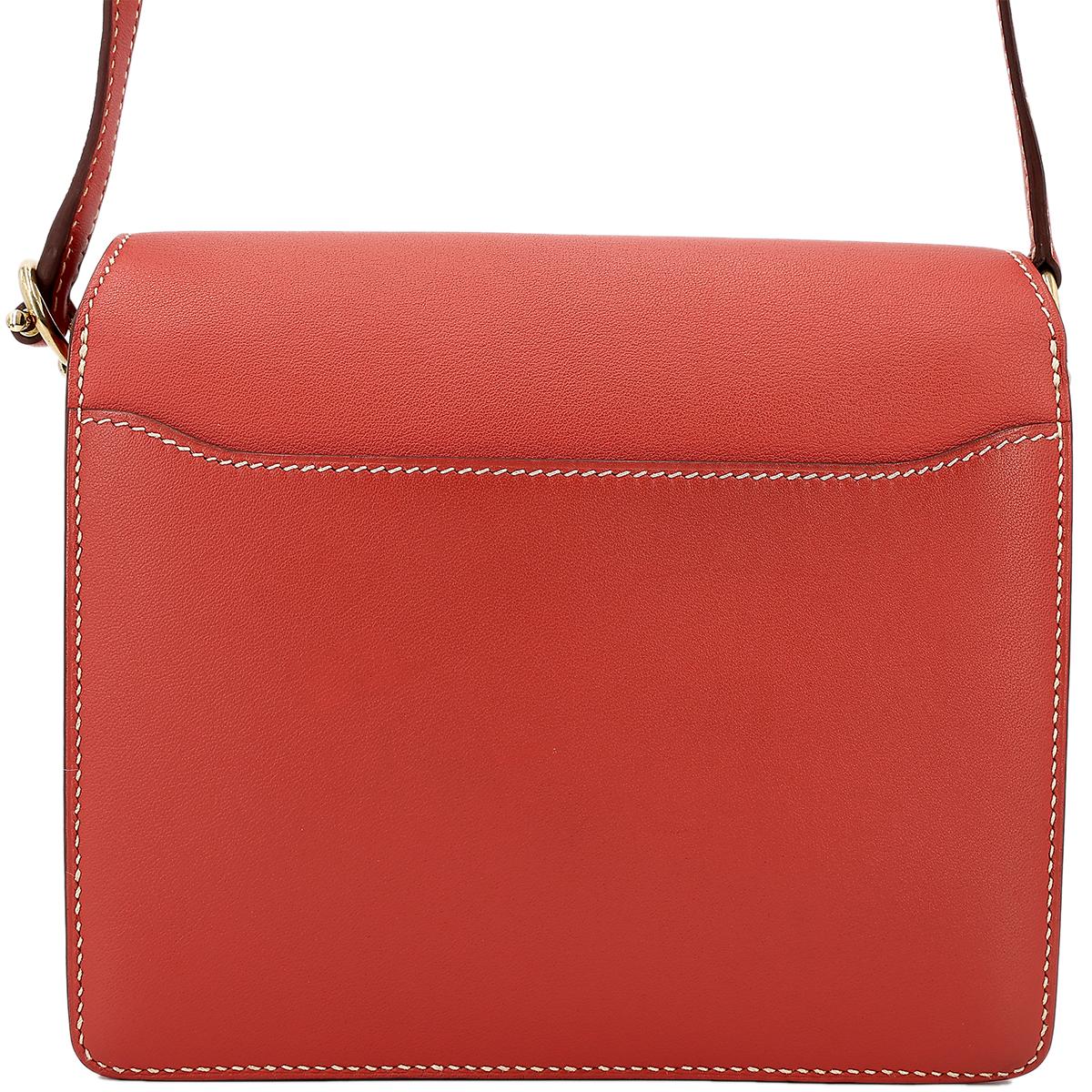 Very Good ( Rank A) HERMÈS Roulis Mini Sanguine (9M) Swift Permabrass hardware Z (2021) - 3