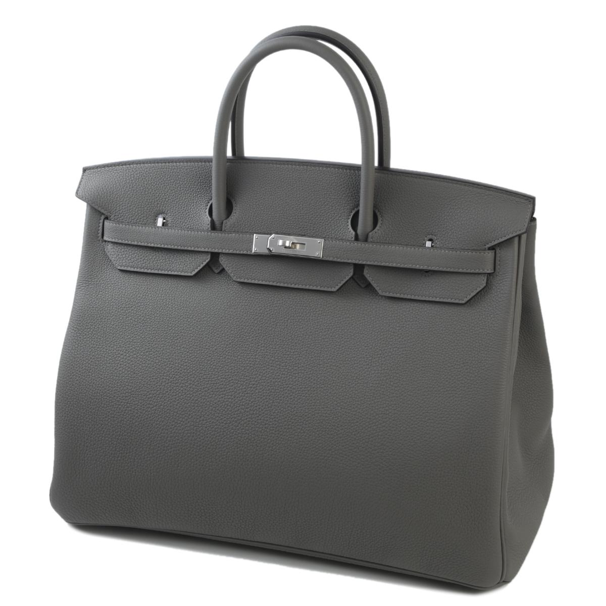 Brand New ( Rank N ) HERMÈS Birkin 40 Gris Meyer (0L) Togo Palladium hardware W (2024) - 2