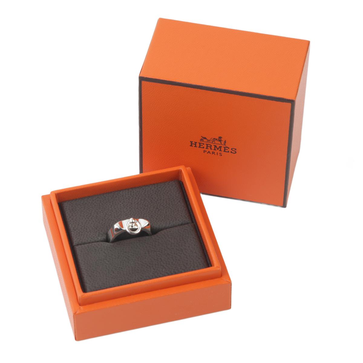 全新 HERMÈS 愛馬仕 CDC 戒指 銀色 925銀 - 6