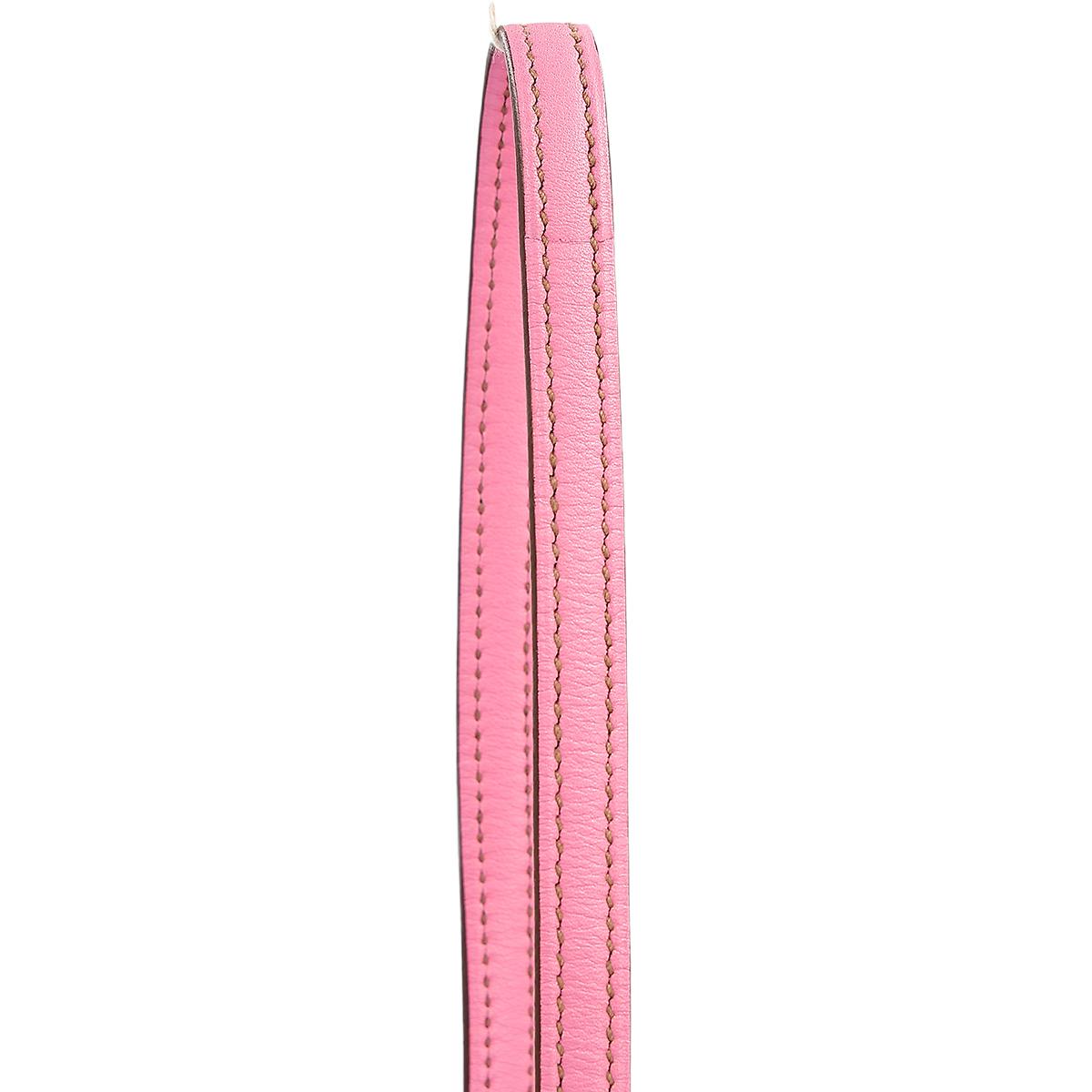 Very Good ( Rank A) HERMÈS Micro Constance Pink (5P) Swift Palladium hardware Square N (2010) - 7