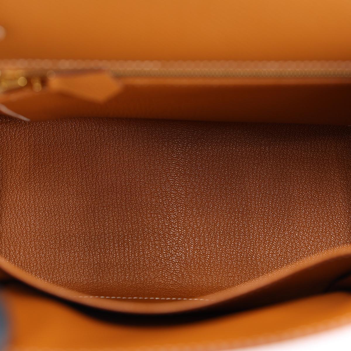 ランク N 新品 HERMÈS エルメス ケリー25 セリエ ゴールド (37) エプソン ゴールド金具 W刻印 - 14