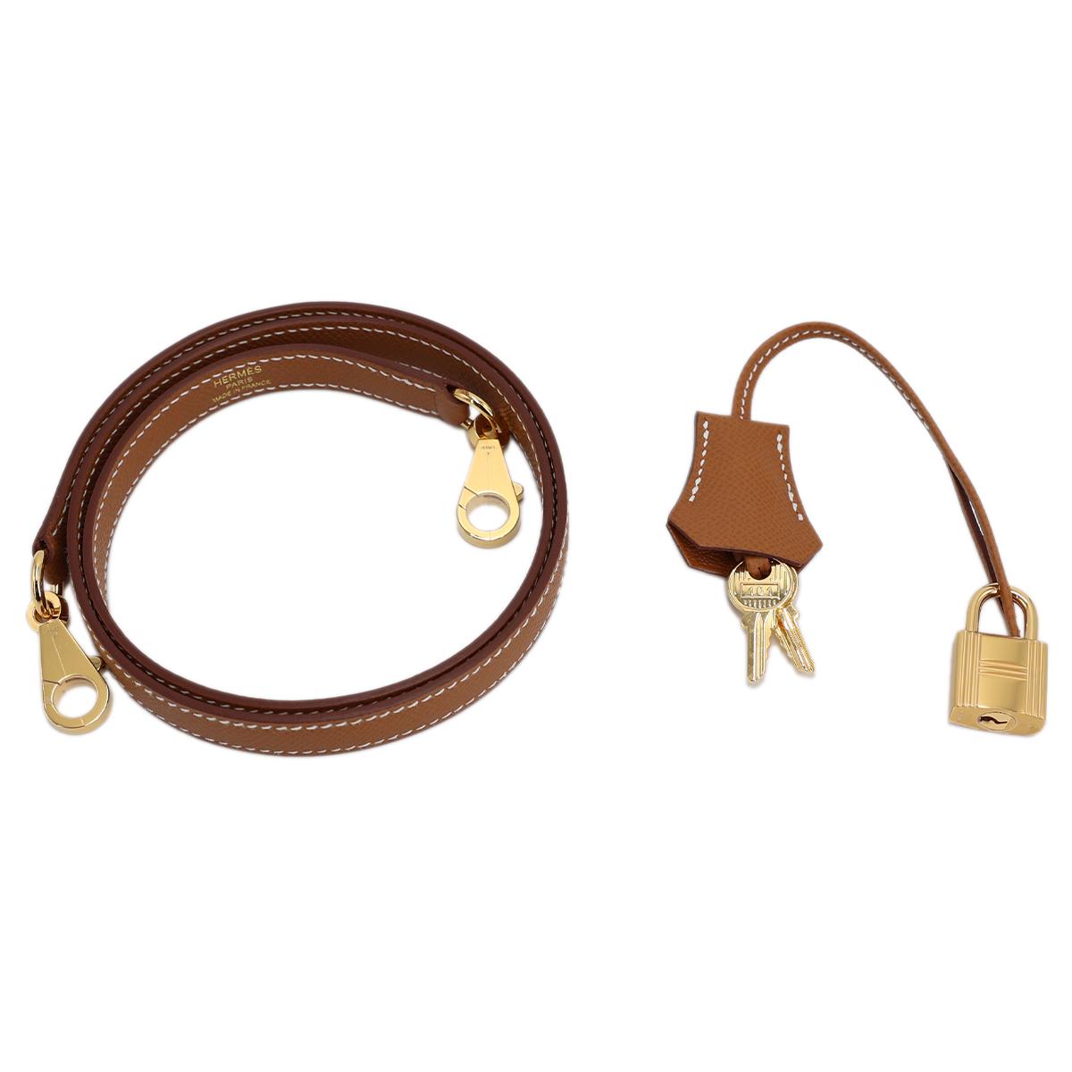 ランク N 新品 HERMÈS エルメス ケリー25 セリエ ゴールド (37) エプソン ゴールド金具 W刻印 - 18