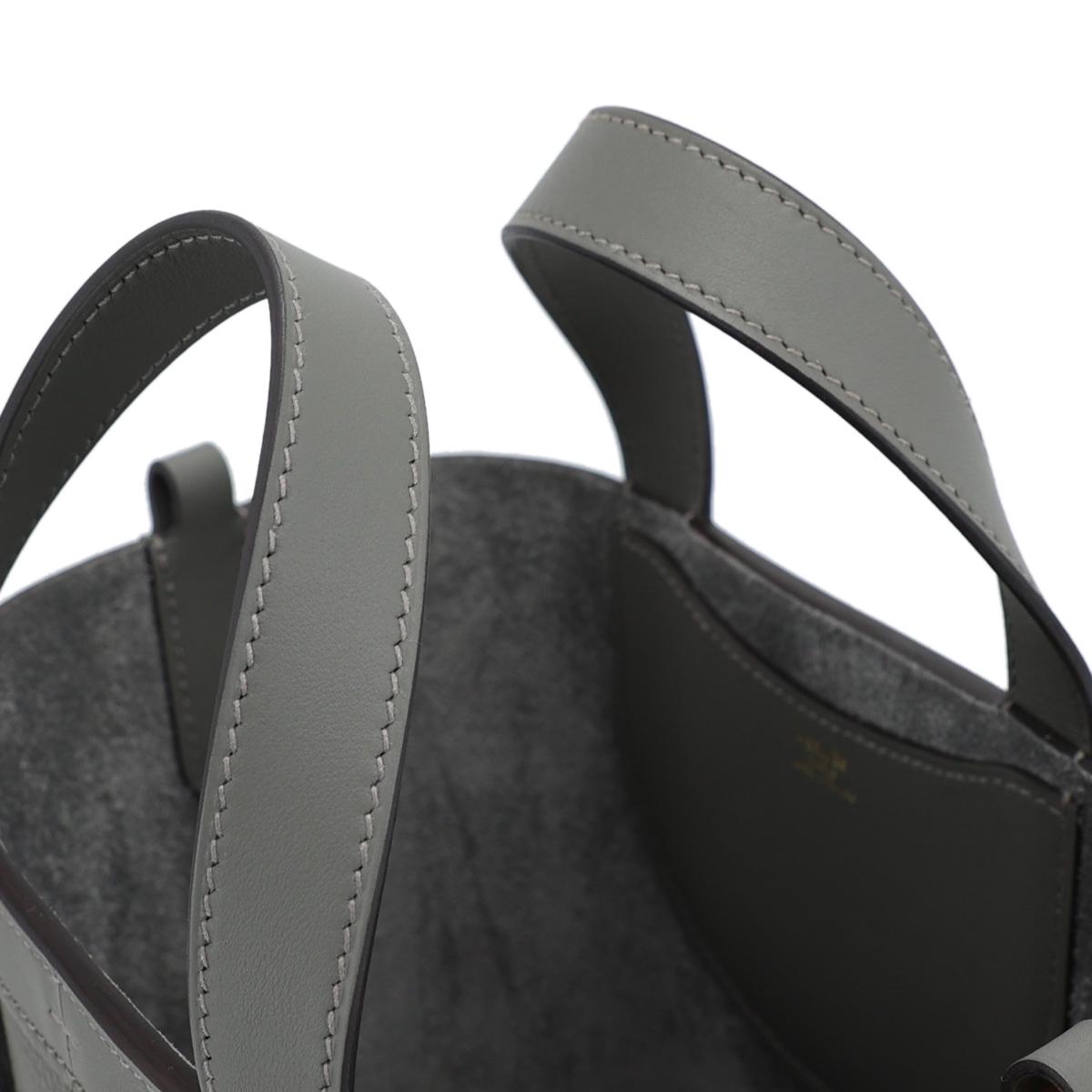 Brand New ( Rank N ) HERMÈS In-The-Loop 18 Gris Meyer (0L) Clemence Gold hardware B (2023) - 6