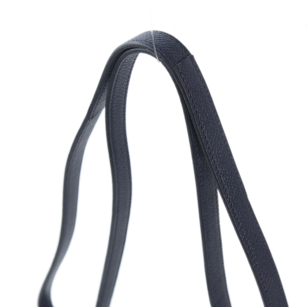 Good ( Rank AB) HERMÈS Constance Elan Bleu Saphir (73) Epsom Gold hardware Square Q (2013) - 3