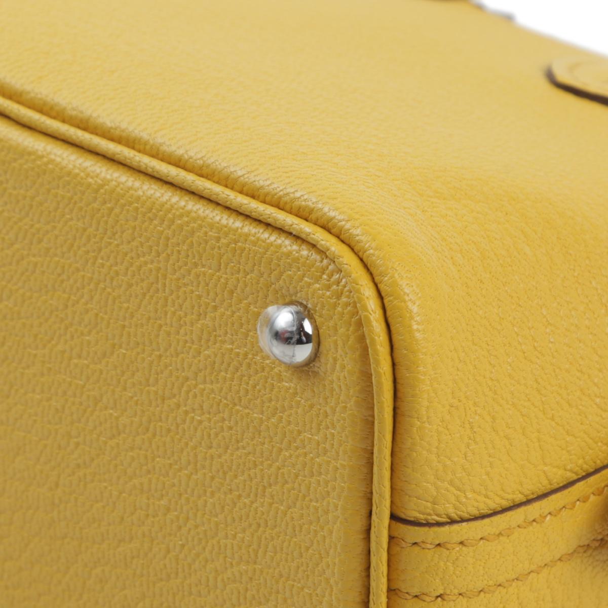 Brand New ( Rank N ) HERMÈS Mini Bolide 1923 Sun (B4) Chevre Palladium hardware W (2024) - 5