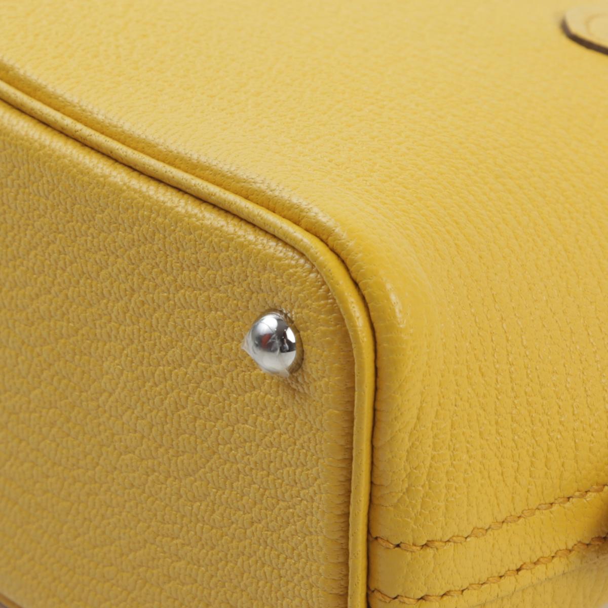 Brand New ( Rank N ) HERMÈS Mini Bolide 1923 Sun (B4) Chevre Palladium hardware W (2024) - 7