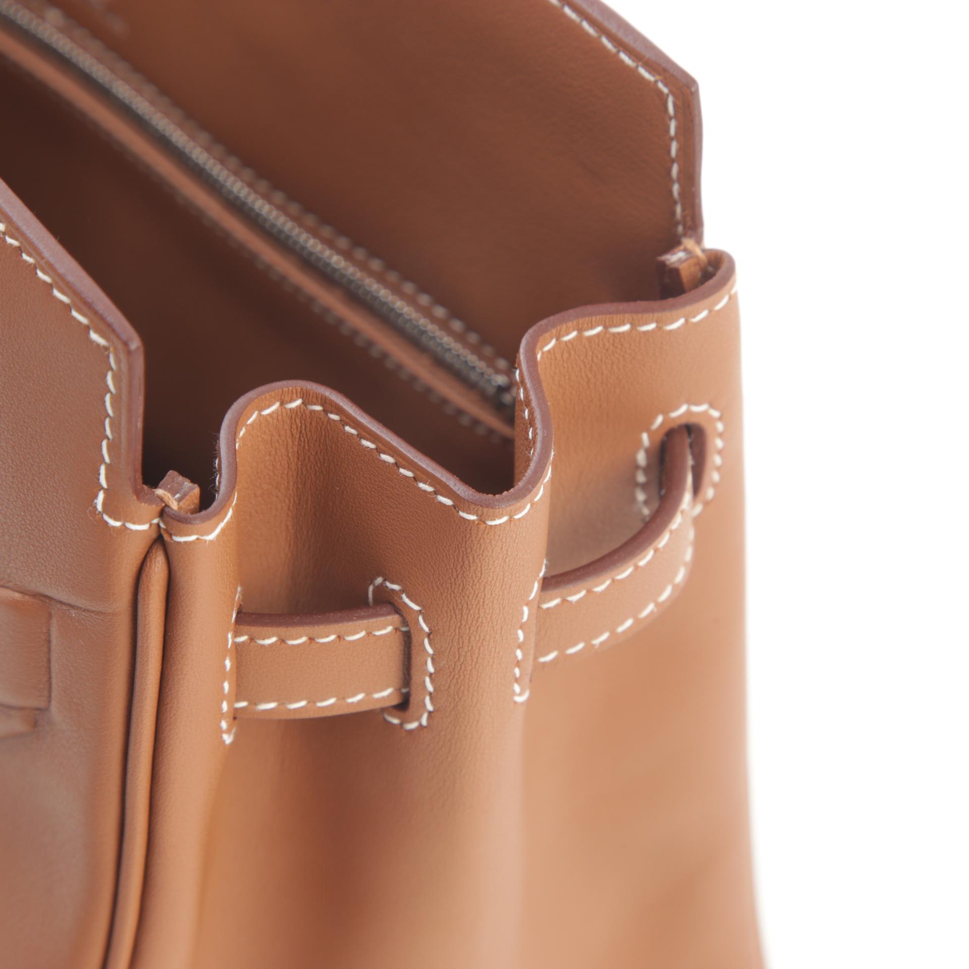 Excellent ( Rank SA ) HERMÈS Limited Edition Birkin 25 Shadow Gold (37) Swift Palladium hardware Z (2021) - 10
