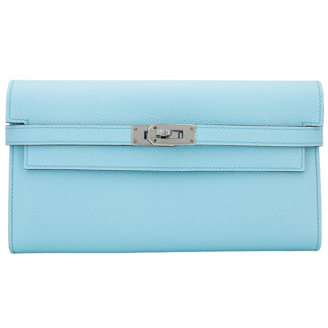 Kelly Wallet Bleu Zephyr (U2)