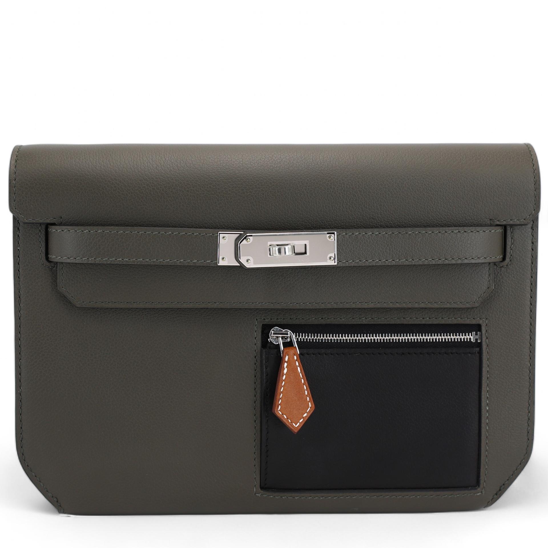 Kelly depeches 25 Fauve (34) Black (89) Vert de Gris (C6) | GINZA