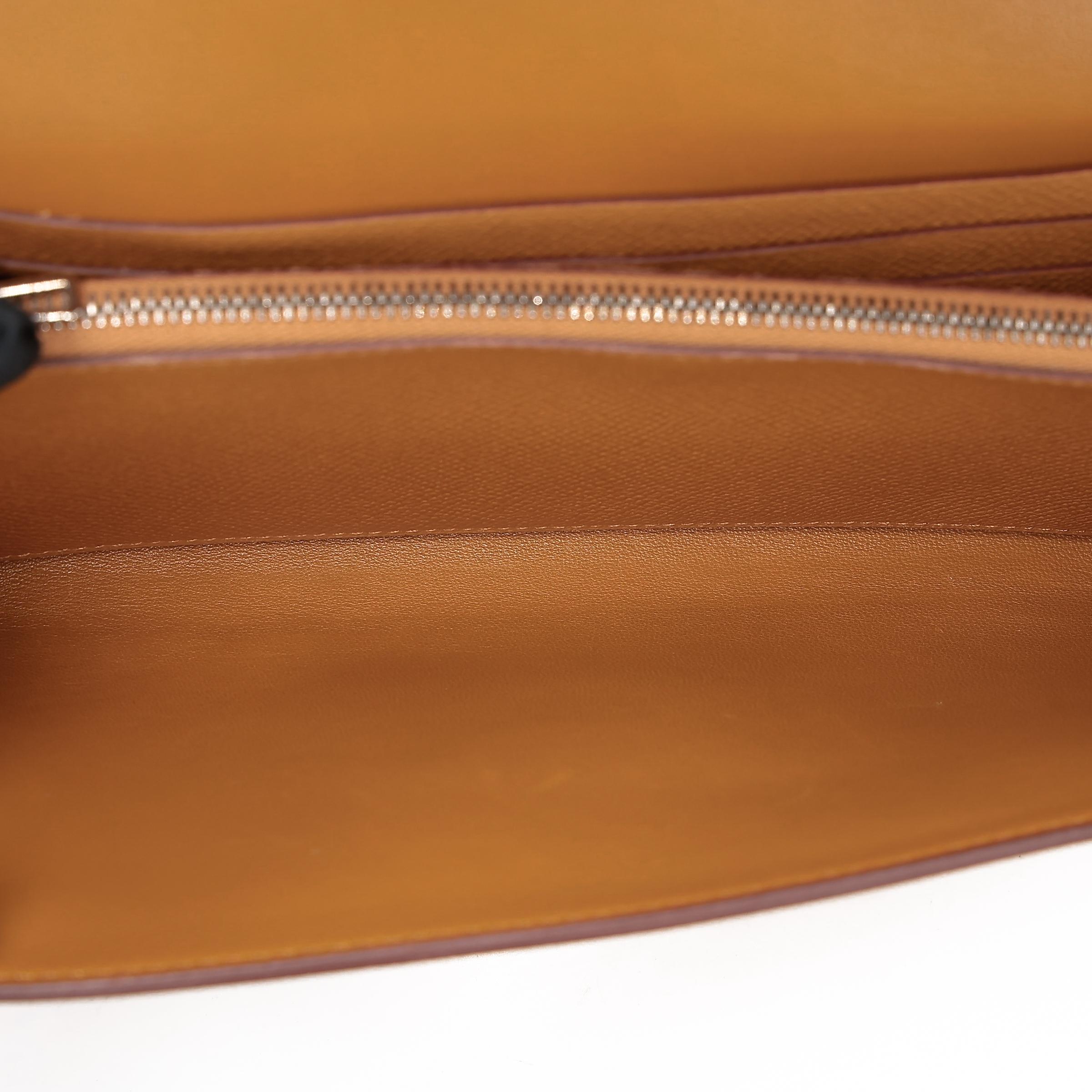 A美品 HERMÈS 爱马仕 Constance To Go 2S 芝麻色 Sesame Epsom皮 珐琅扣 Z刻 2021年 - 22