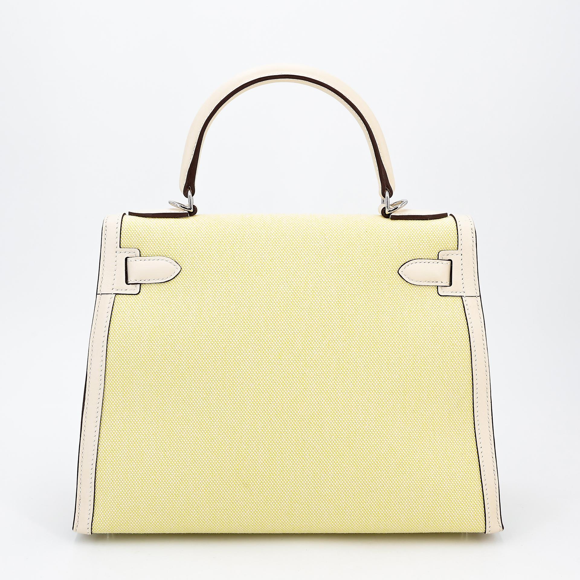 Kelly 28 Sellier Jaune Citron (9N) Nata (I2)