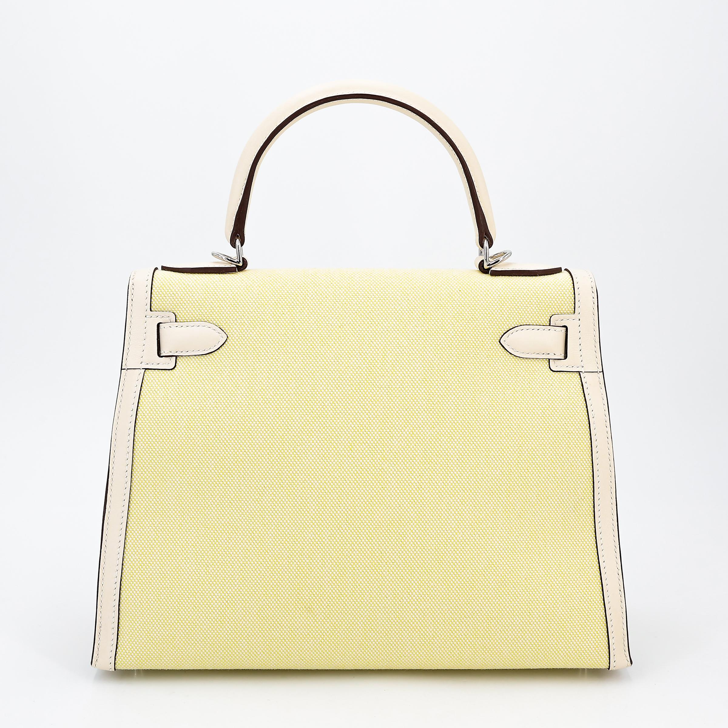 Kelly 28 Sellier Jaune Citron (9N) Nata (I2)