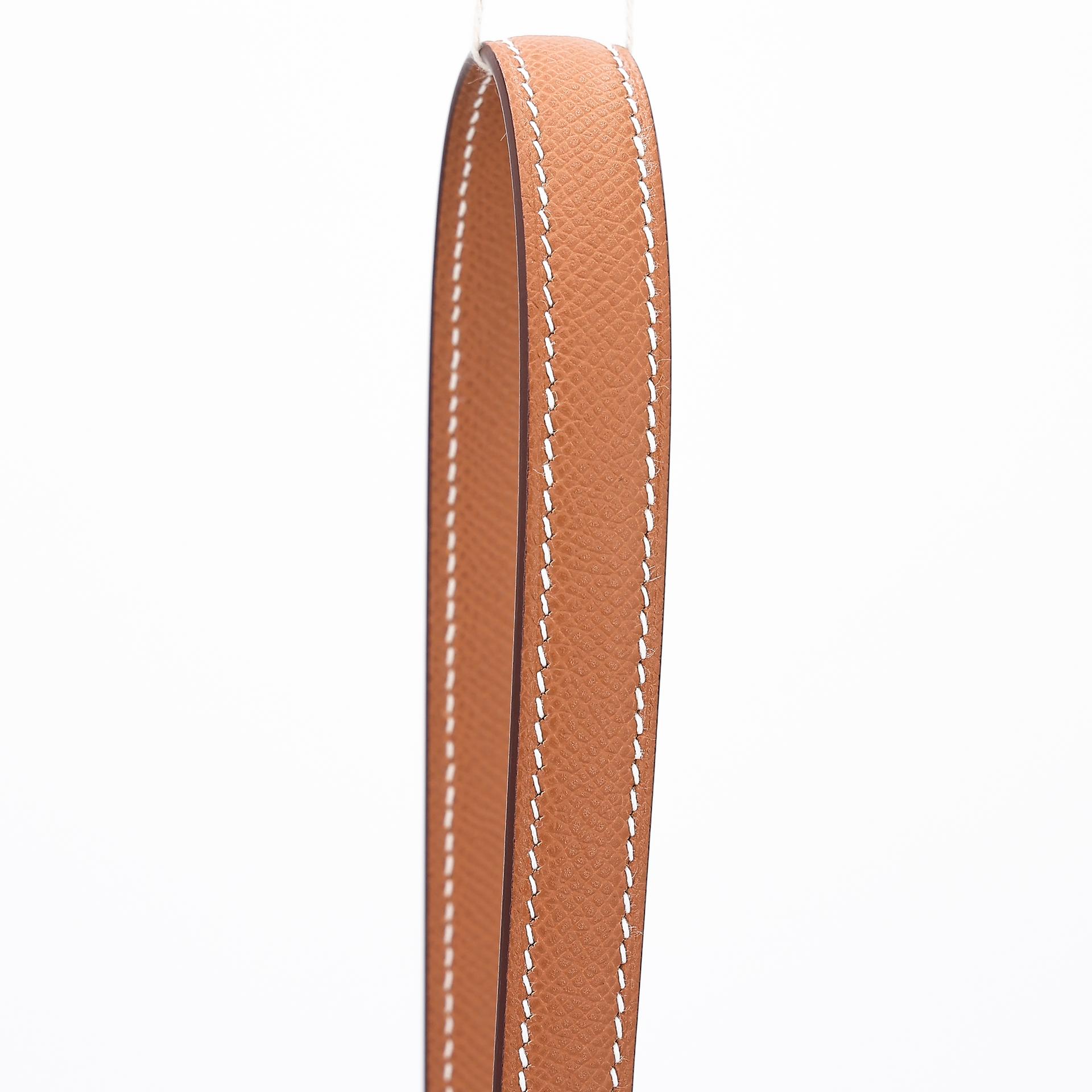 Brand New ( Rank N ) HERMÈS Limited Edition Kelly 20 en Desordre Gold (37) Epsom Palladium hardware W (2024) - 3
