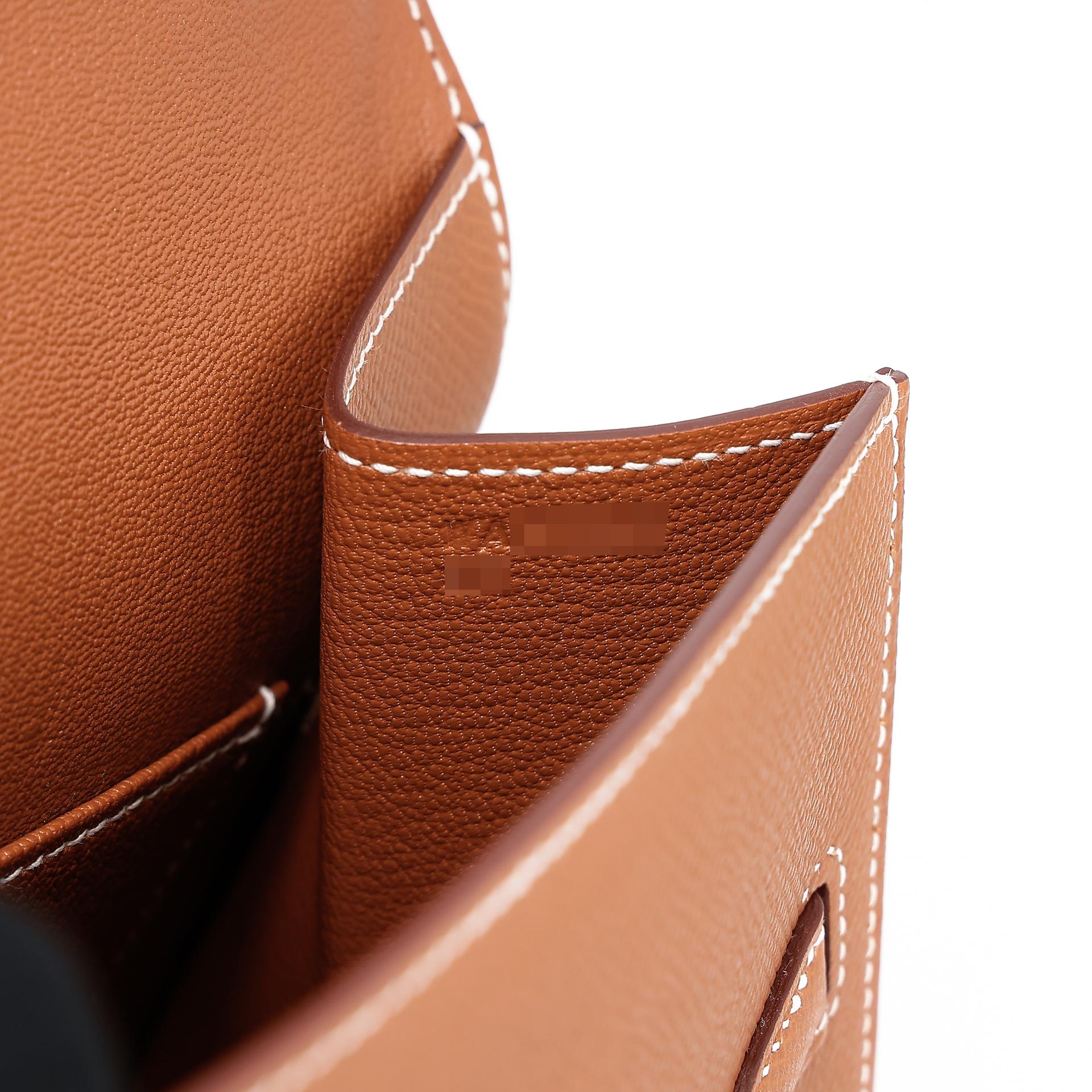Brand New ( Rank N ) HERMÈS Limited Edition Kelly 20 en Desordre Gold (37) Epsom Palladium hardware W (2024) - 22