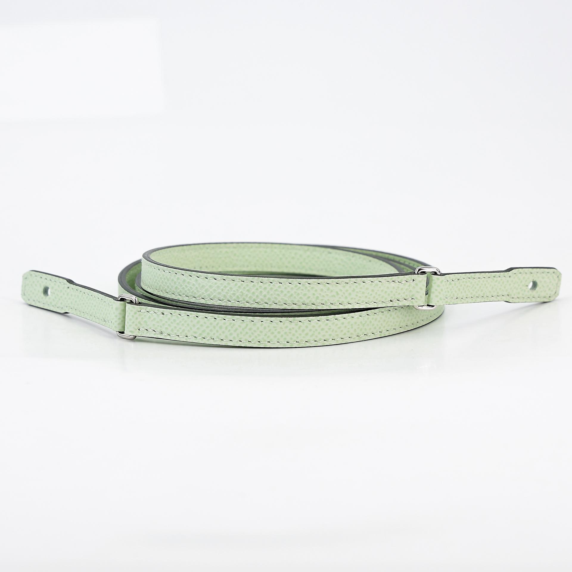 Brand New ( Rank N ) HERMÈS Chaine d'Ancre To Go wallet Vert Fizz (0S) Epsom Palladium hardware B (2023) - 16