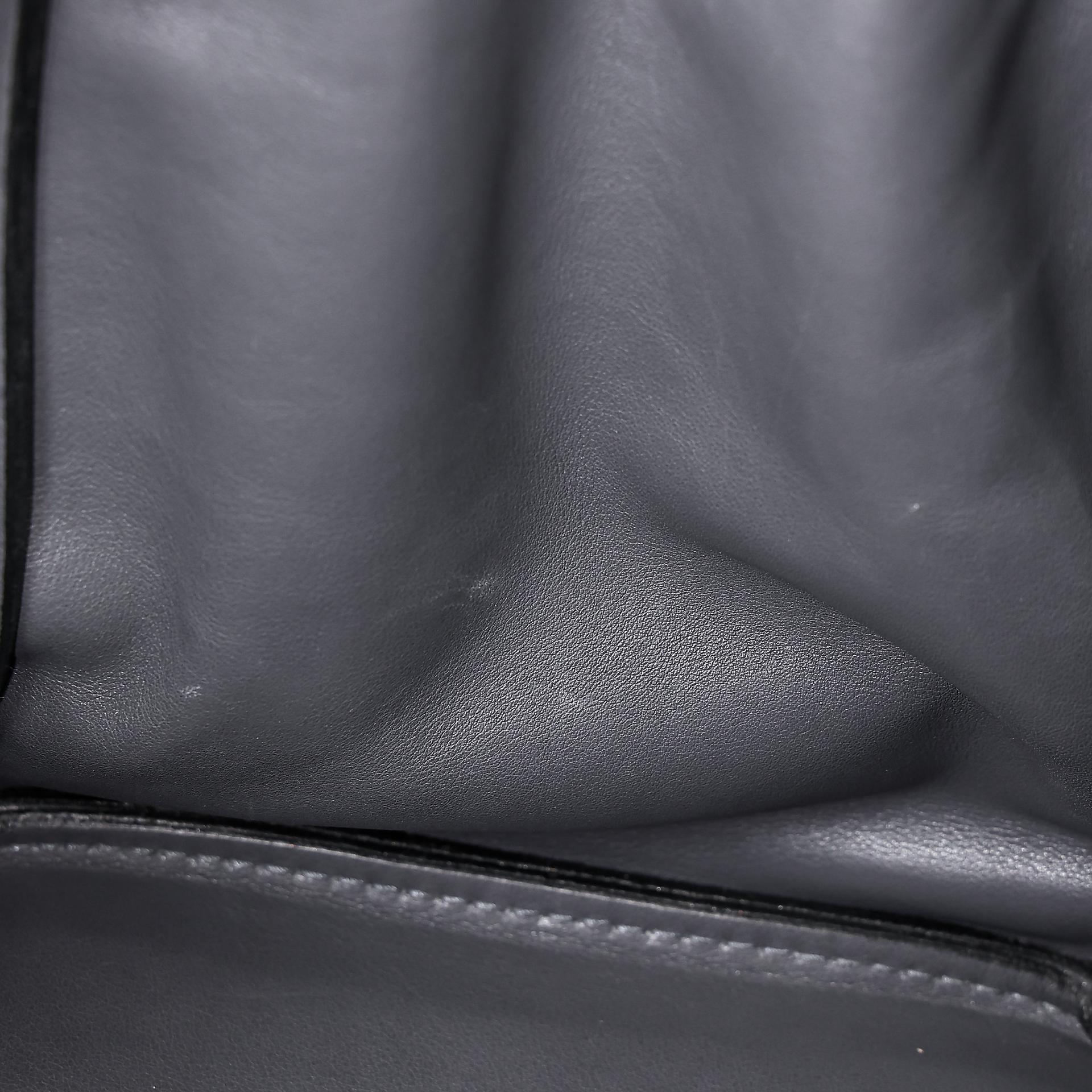 Good ( Rank AB) HERMÈS Birkin 35 Graphite (88) Swift Palladium hardware Square L (2008) - 29