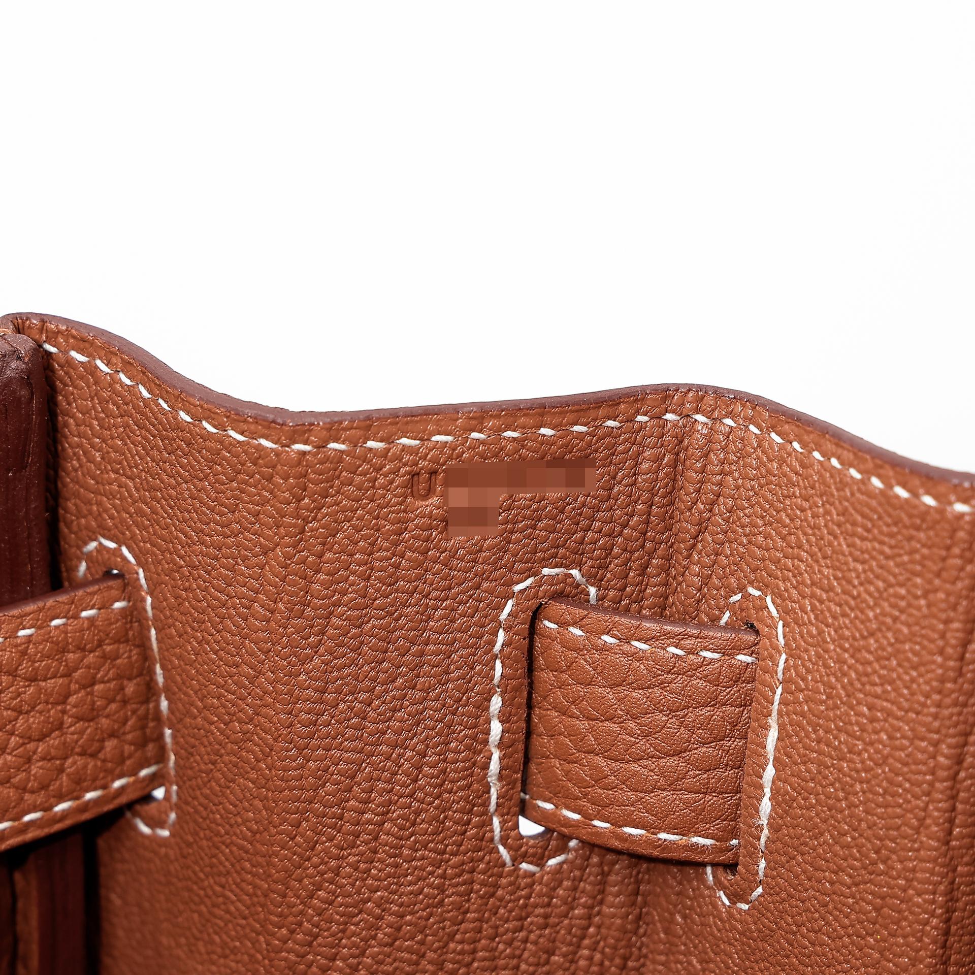 Excellent ( Rank SA ) HERMÈS Kelly 40 Gold (37) Togo Palladium hardware U (2022) - 24