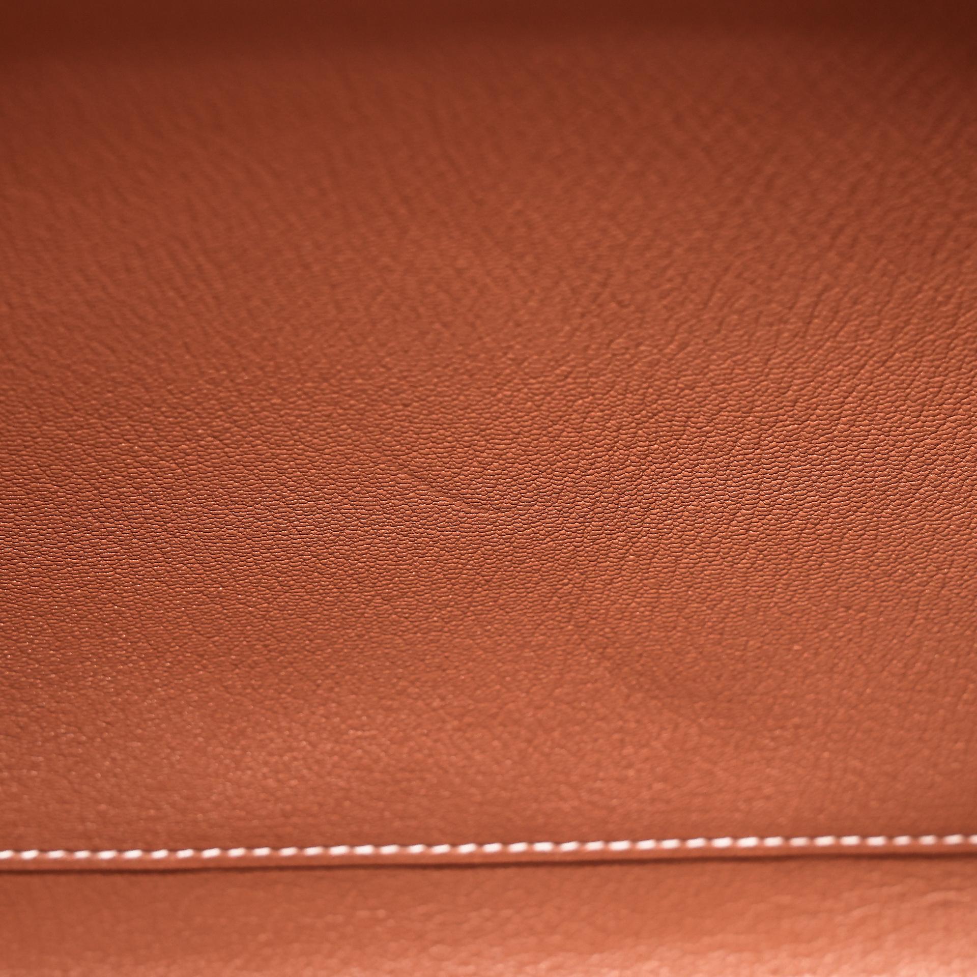 Excellent ( Rank SA ) HERMÈS Kelly 40 Gold (37) Togo Palladium hardware U (2022) - 20