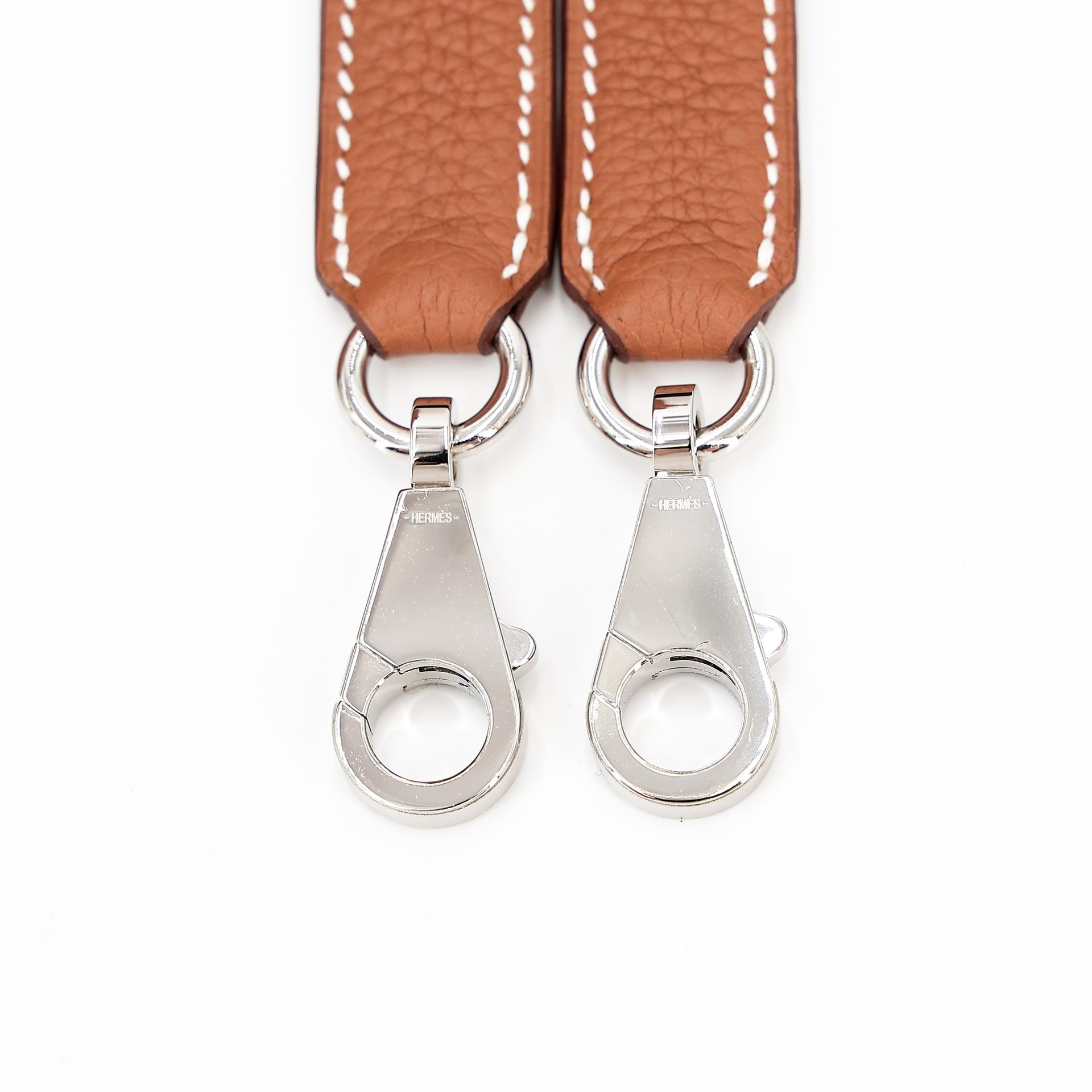 Excellent ( Rank SA ) HERMÈS Kelly 40 Gold (37) Togo Palladium hardware U (2022) - 26