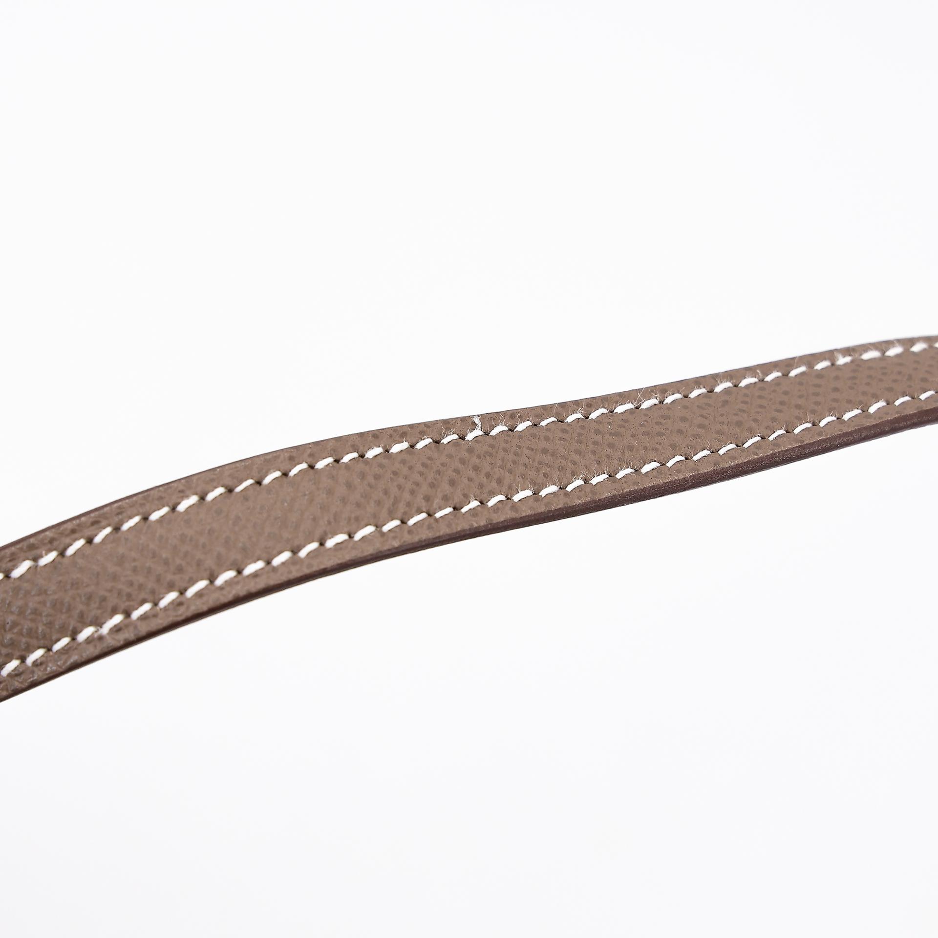 Very Good ( Rank A) HERMÈS Constance Mini Etoupe (18) Epsom Gold hardware U (2022) - 4
