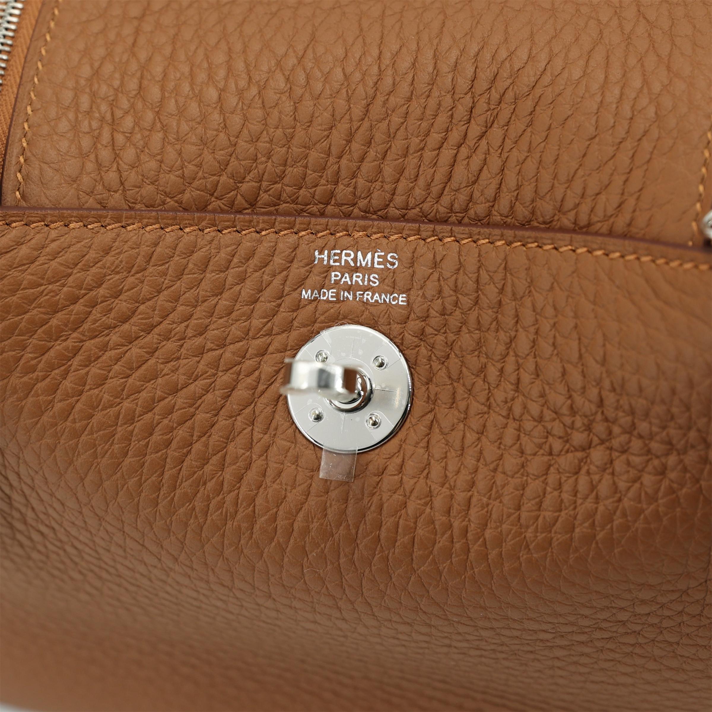 ランク N 新品 HERMÈS エルメス ミニリンディ ゴールド (37) トリヨン シルバー金具 W刻印 - 10