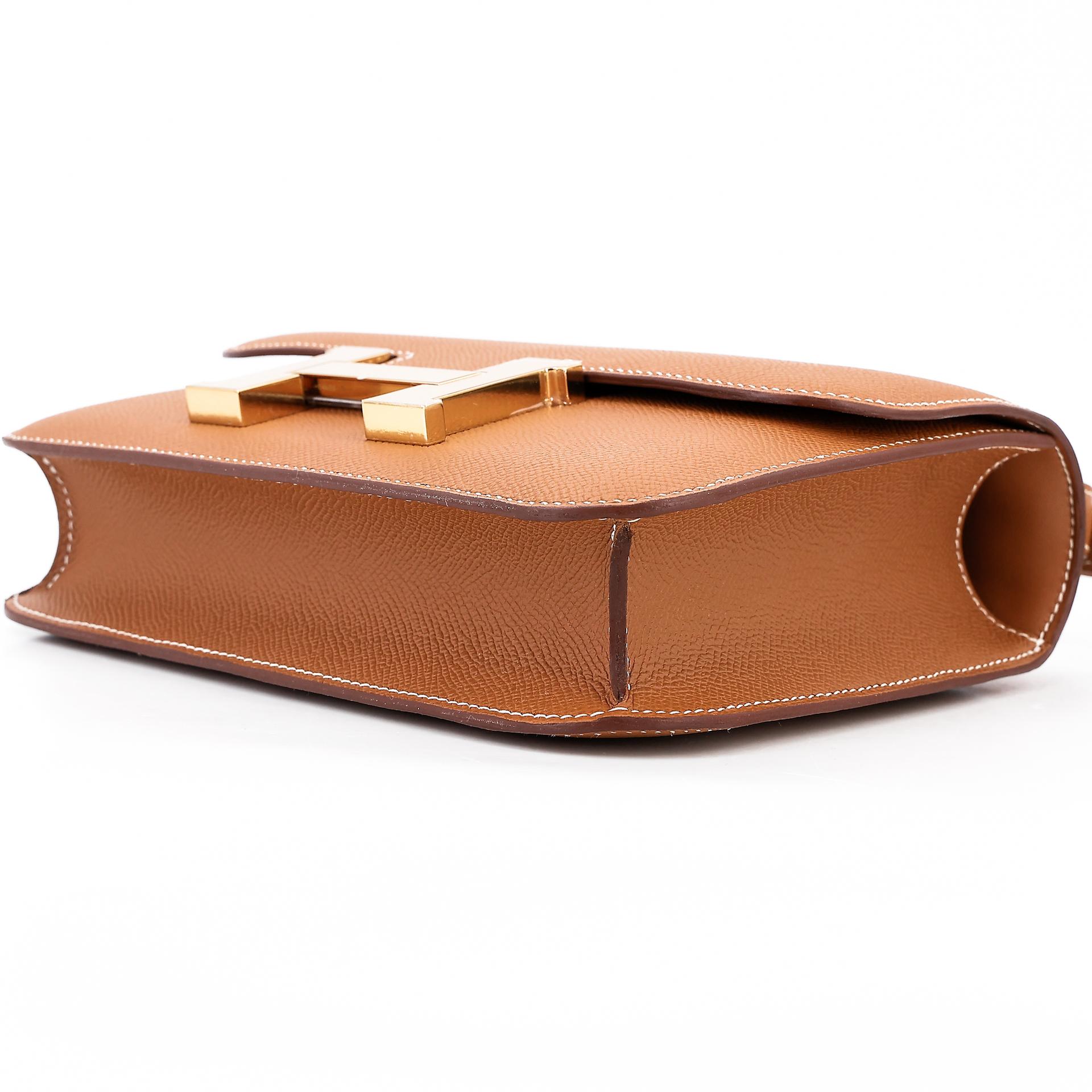 Brand New ( Rank N ) HERMÈS Constance 24 Gold (37) Epsom Gold hardware W (2024) - 4
