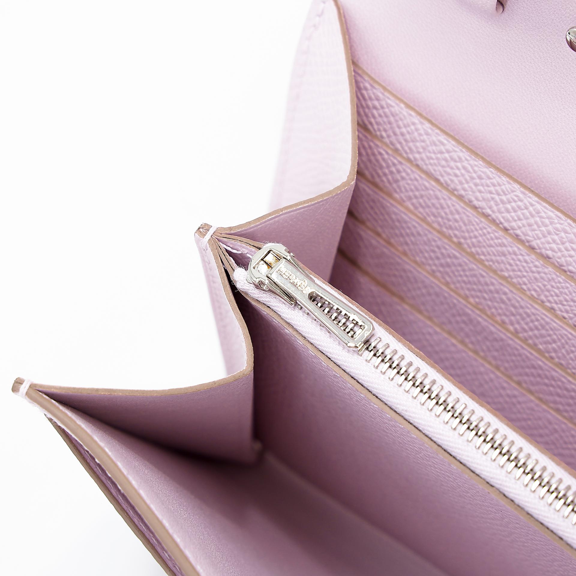 Brand New ( Rank N ) HERMÈS Constance To Go Mauve Pale (09) Epsom Palladium hardware W (2024) - 13