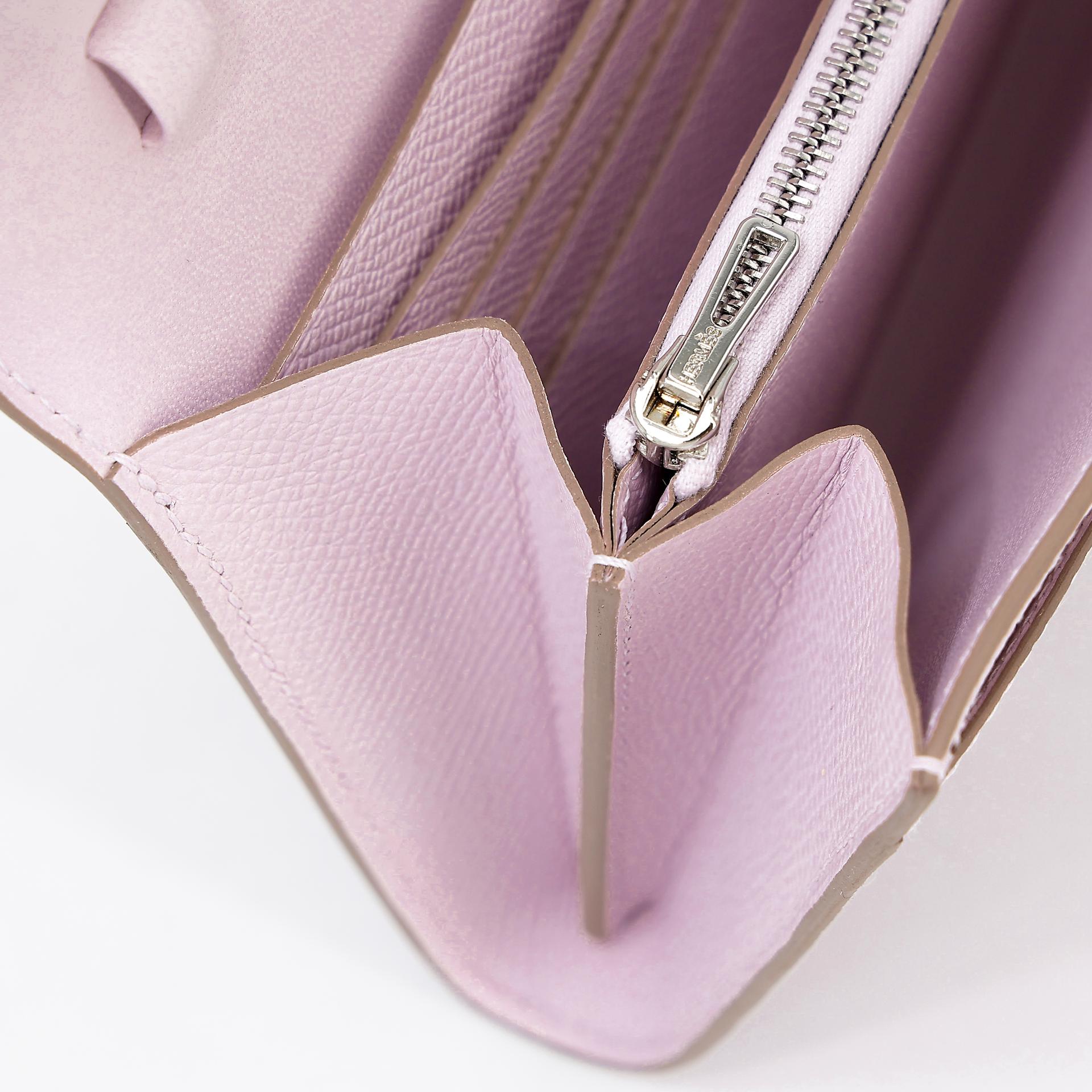 Brand New ( Rank N ) HERMÈS Constance To Go Mauve Pale (09) Epsom Palladium hardware W (2024) - 17