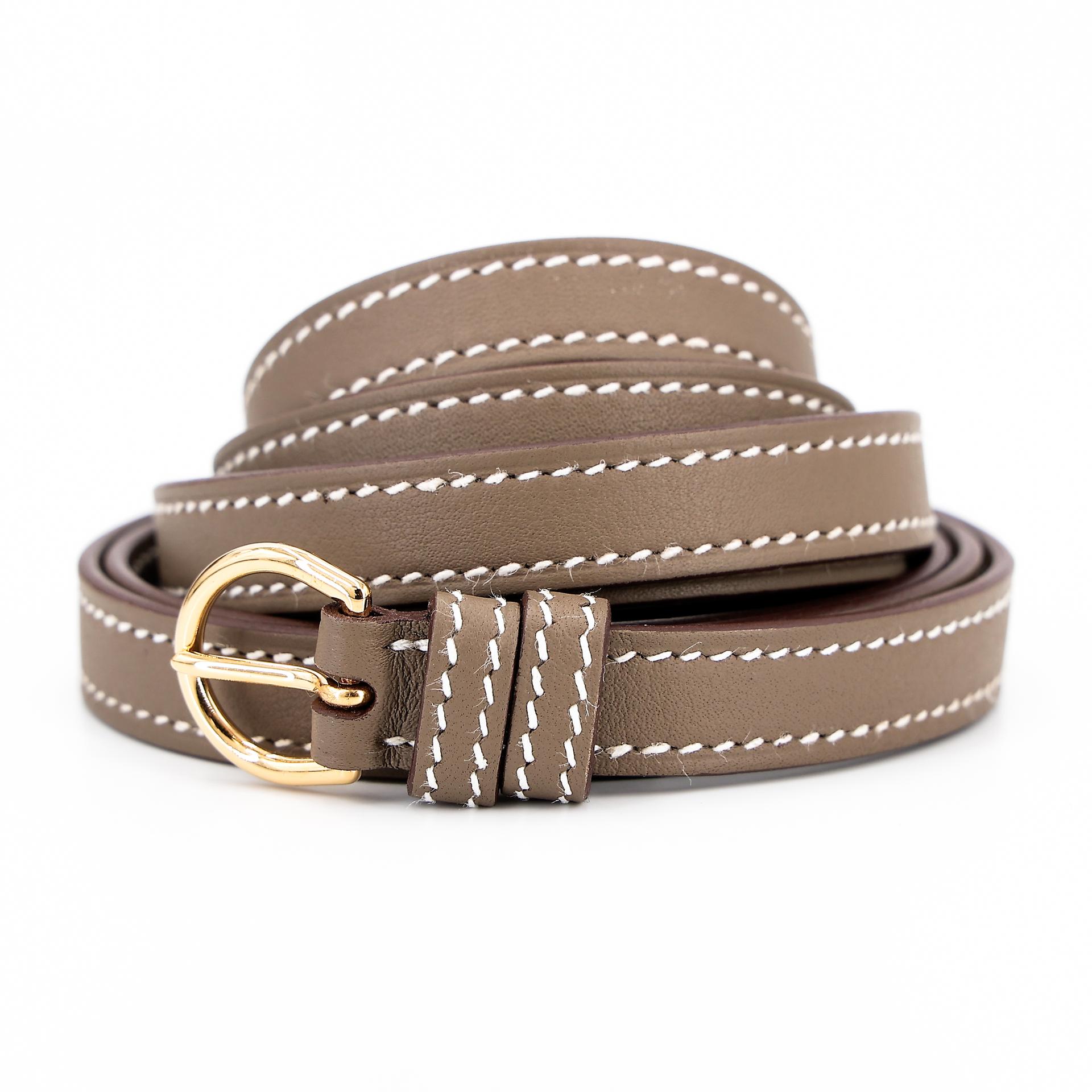 Brand New ( Rank N ) HERMÈS Kelly Danse Etoupe (18) Swift Gold hardware W (2024) - 15