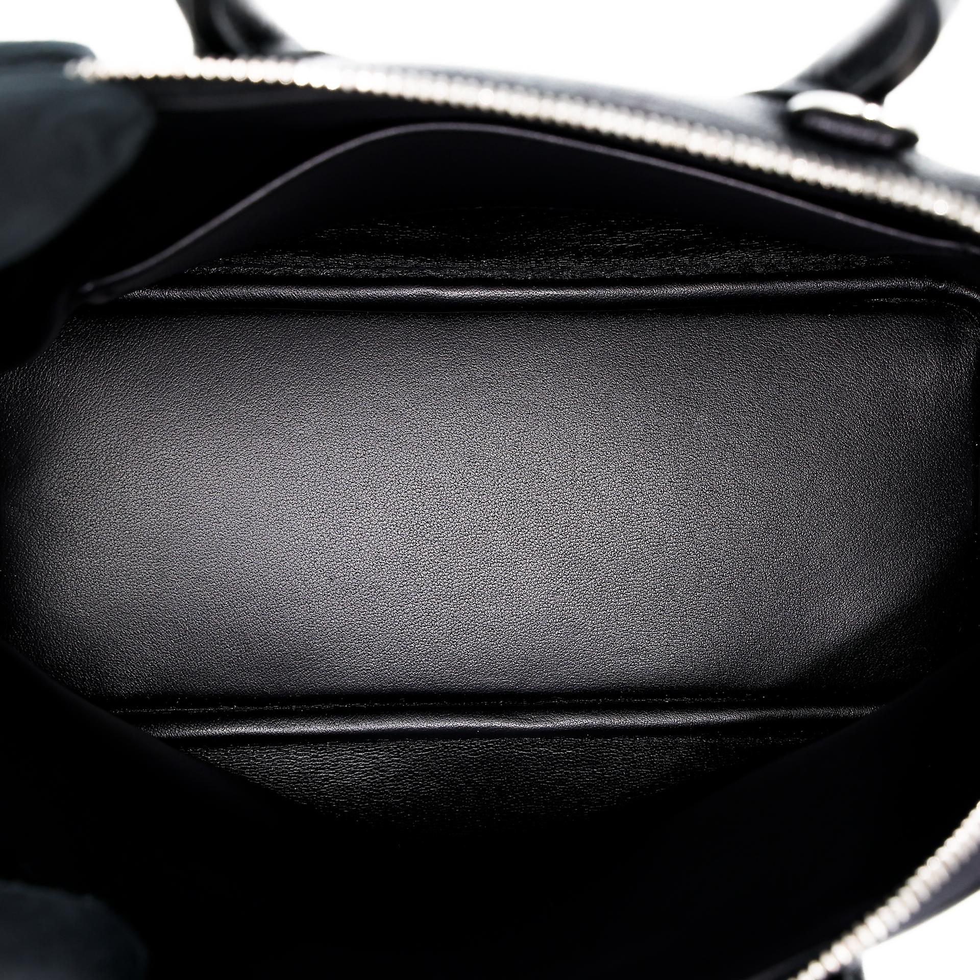 Brand New ( Rank N ) HERMÈS Limited Edition Mini Bolide 1923 Travel Black (89) Chevre Palladium hardware W (2024) - 11