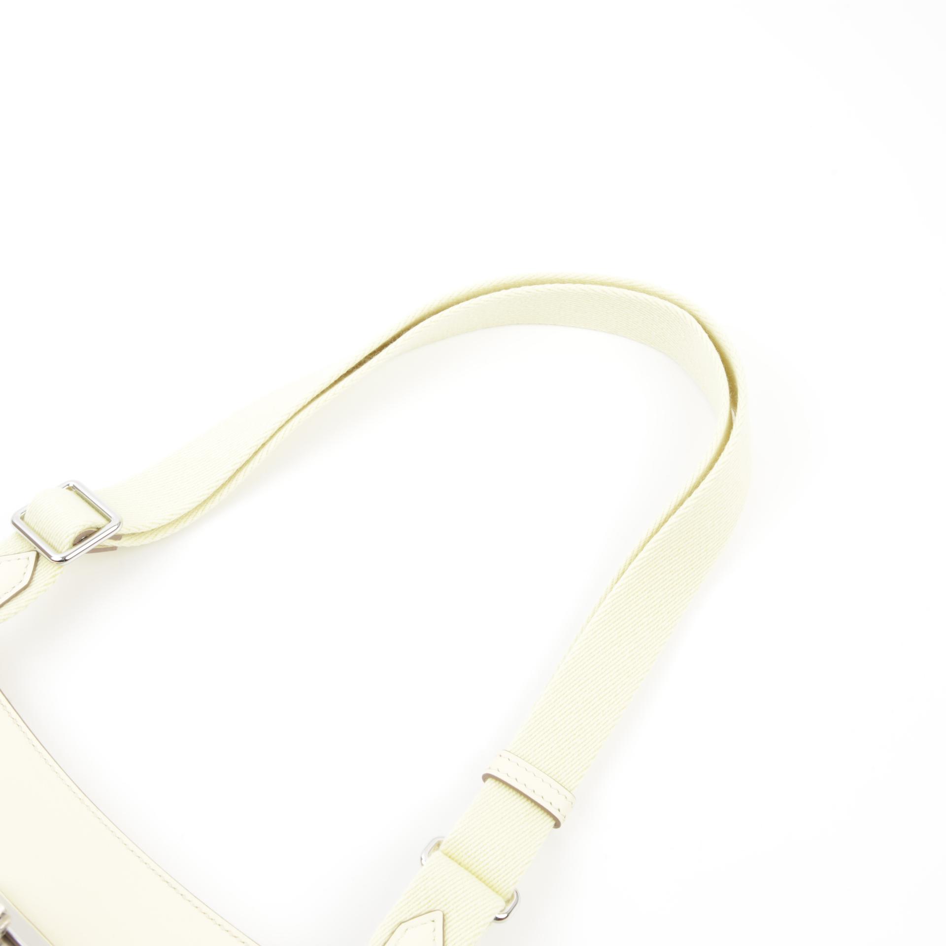 Unused ( Rank NS ) HERMÈS Jypsiere Mini Jaune milton (i8) Swift Palladium hardware W (2024) - 3