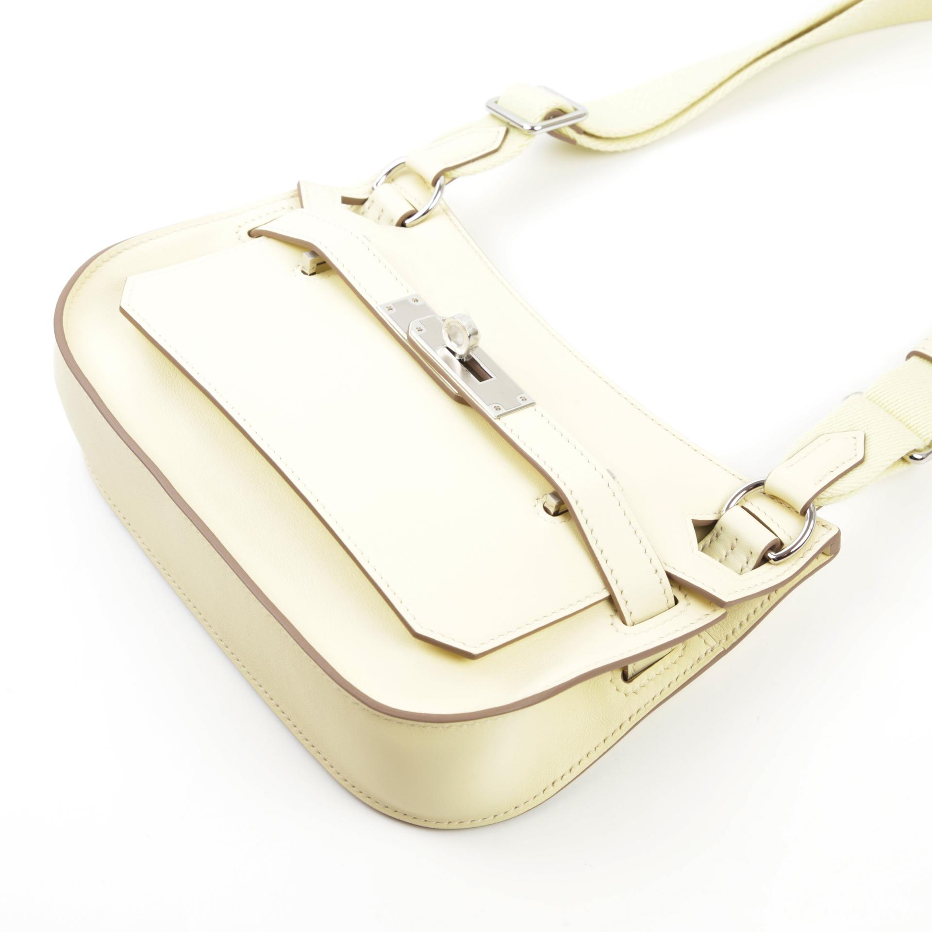 Unused ( Rank NS ) HERMÈS Jypsiere Mini Jaune milton (i8) Swift Palladium hardware W (2024) - 5