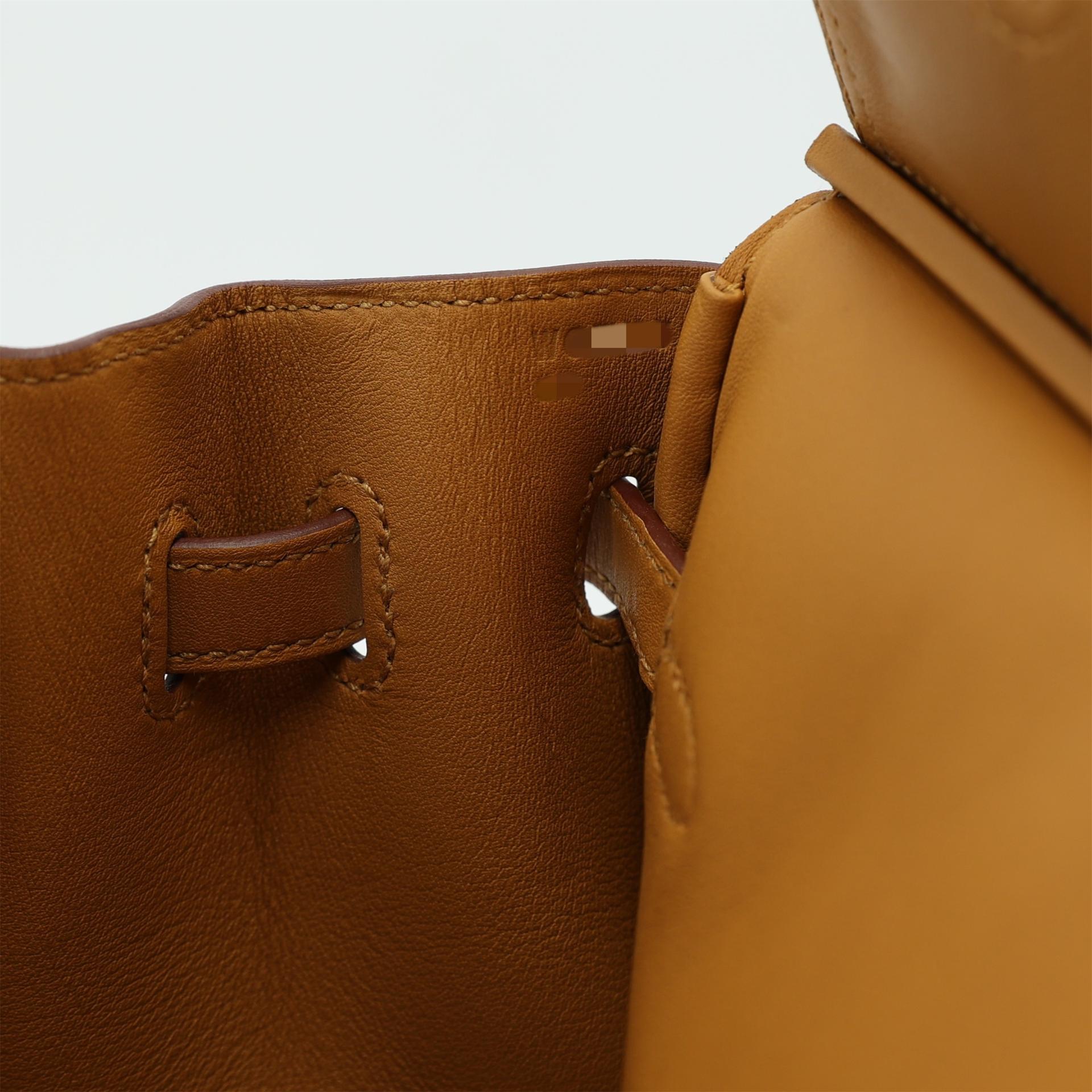 Brand New ( Rank N ) HERMÈS Limited Edition Birkin Cargo 25 Sesame (2S) Canvas Togo Palladium hardware W (2024) - 13