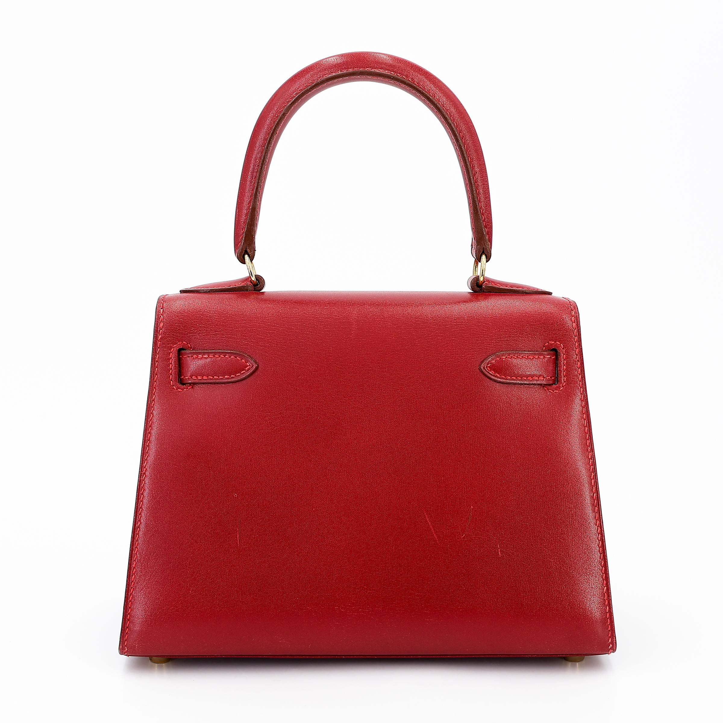Vintage Mini Kelly 20 Rouge Vif (53)