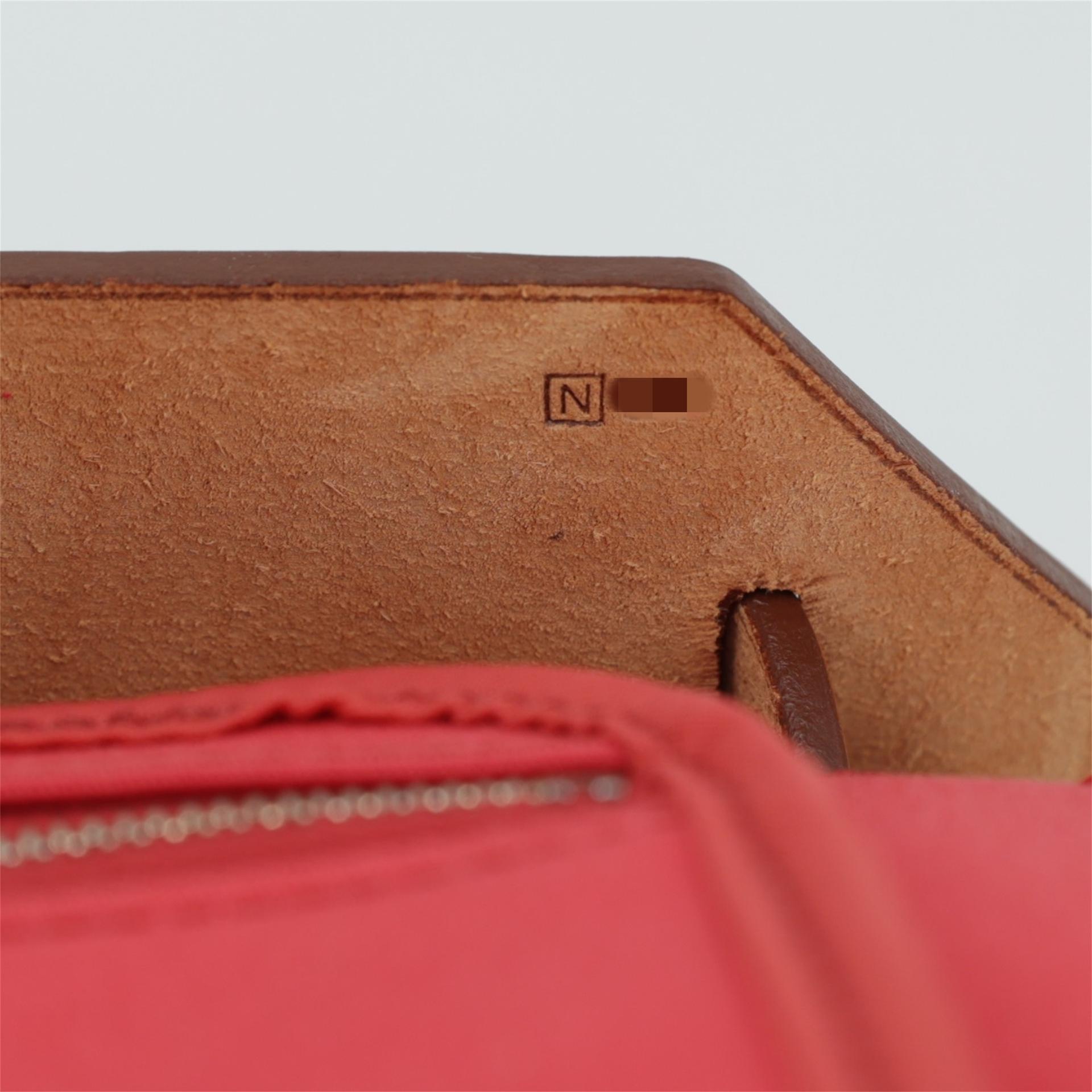 Excellent ( Rank SA ) HERMÈS Herbag Zip 31 PM Fauve (34) Bougainvillea (A5) Barenia Canvas Palladium hardware Square N (2010) - 24