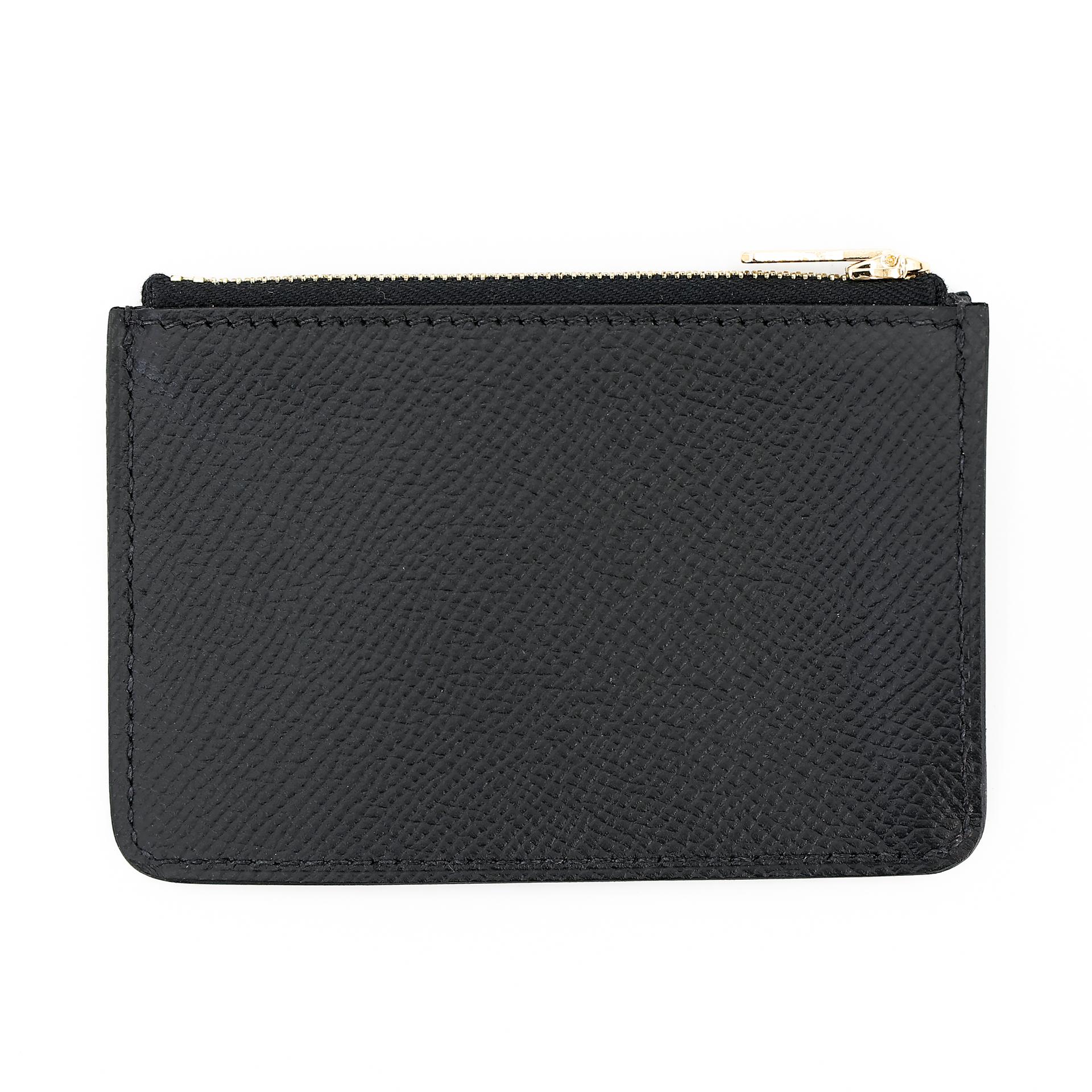 Unused ( Rank NS ) HERMÈS Constance Slim Wallet Black (89) Epsom Gold hardware B (2023) - 16