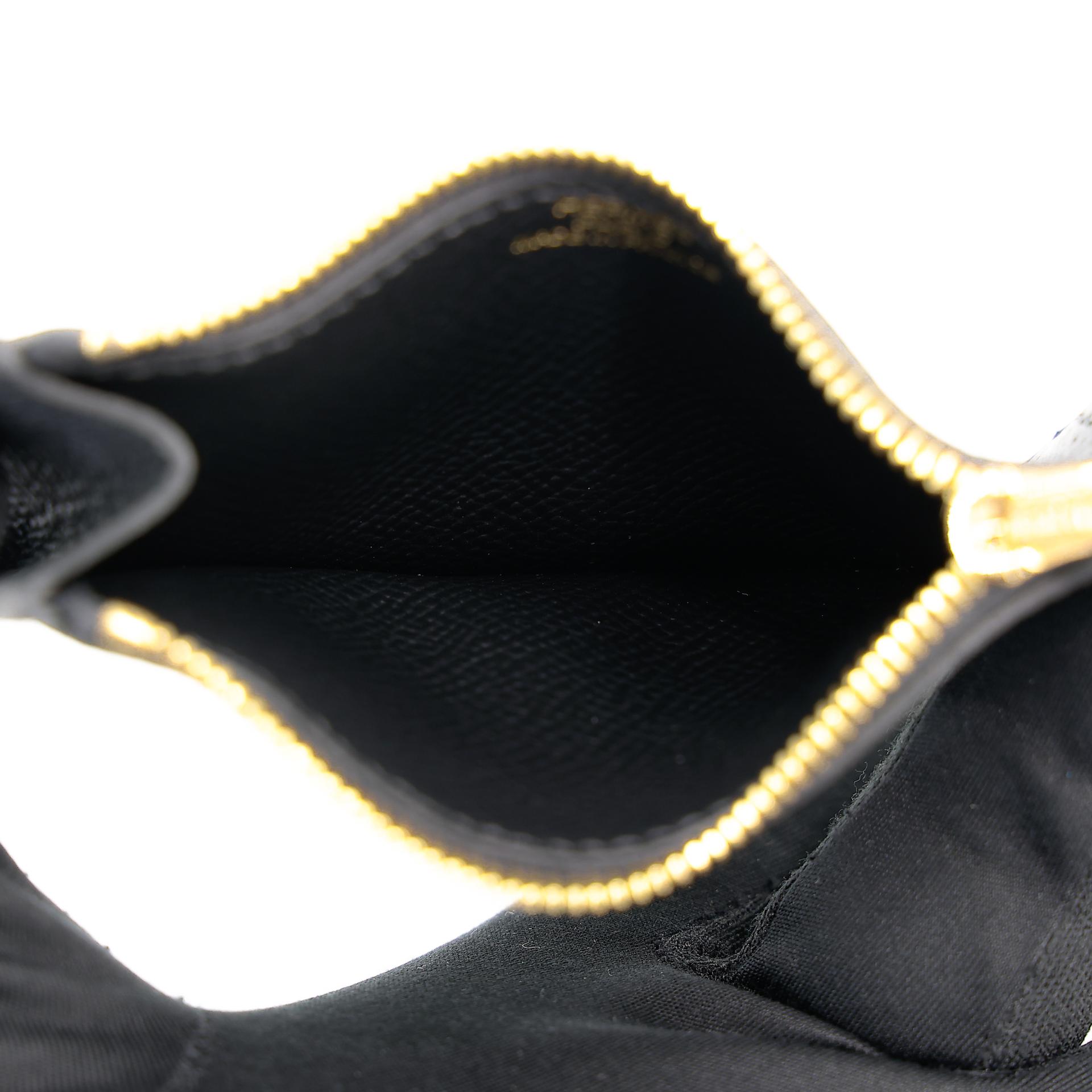 Unused ( Rank NS ) HERMÈS Constance Slim Wallet Black (89) Epsom Gold hardware B (2023) - 22