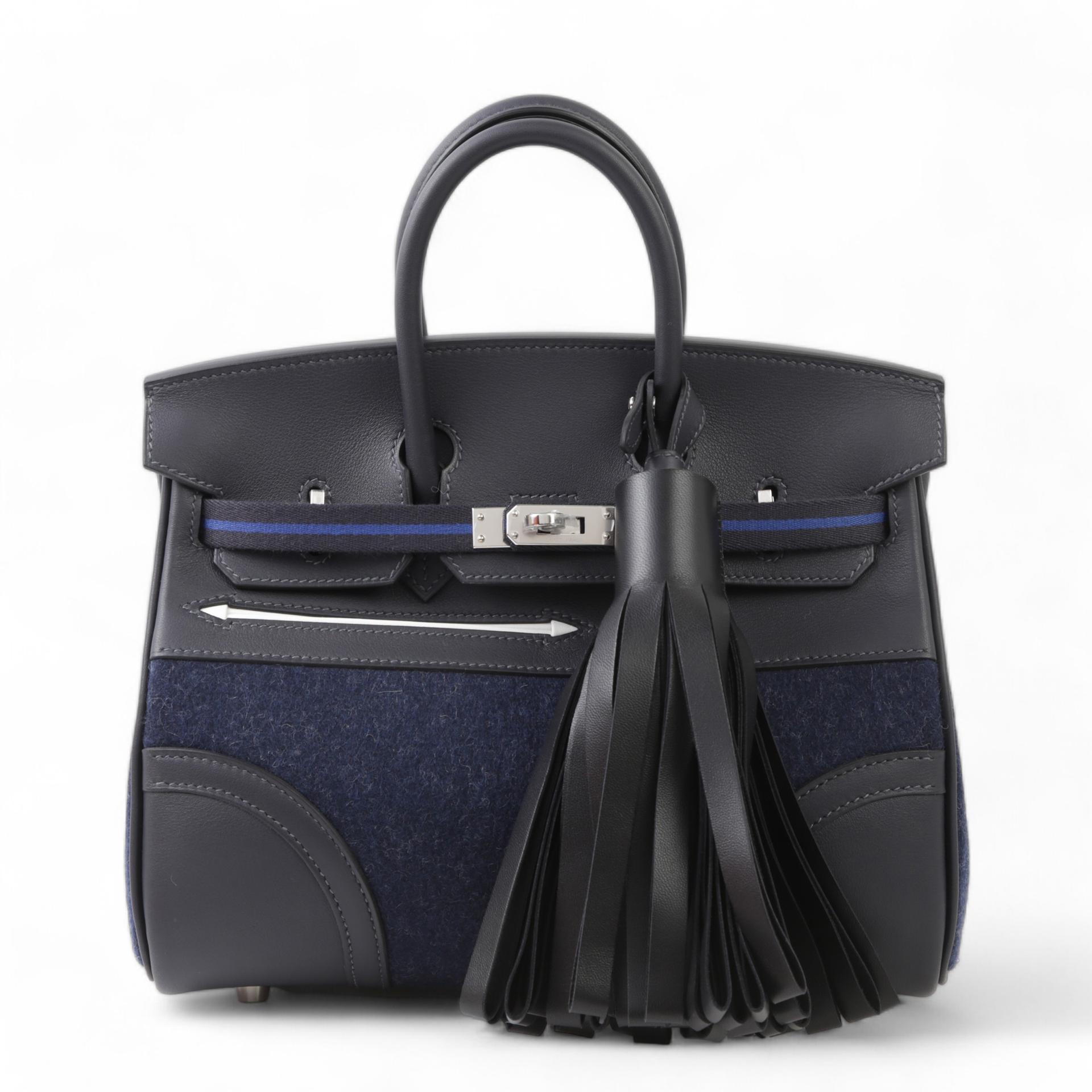 Birkin 25 Go Team Caban (3Y) Bleu Nuit (2Z) | GINZA XIAOMA