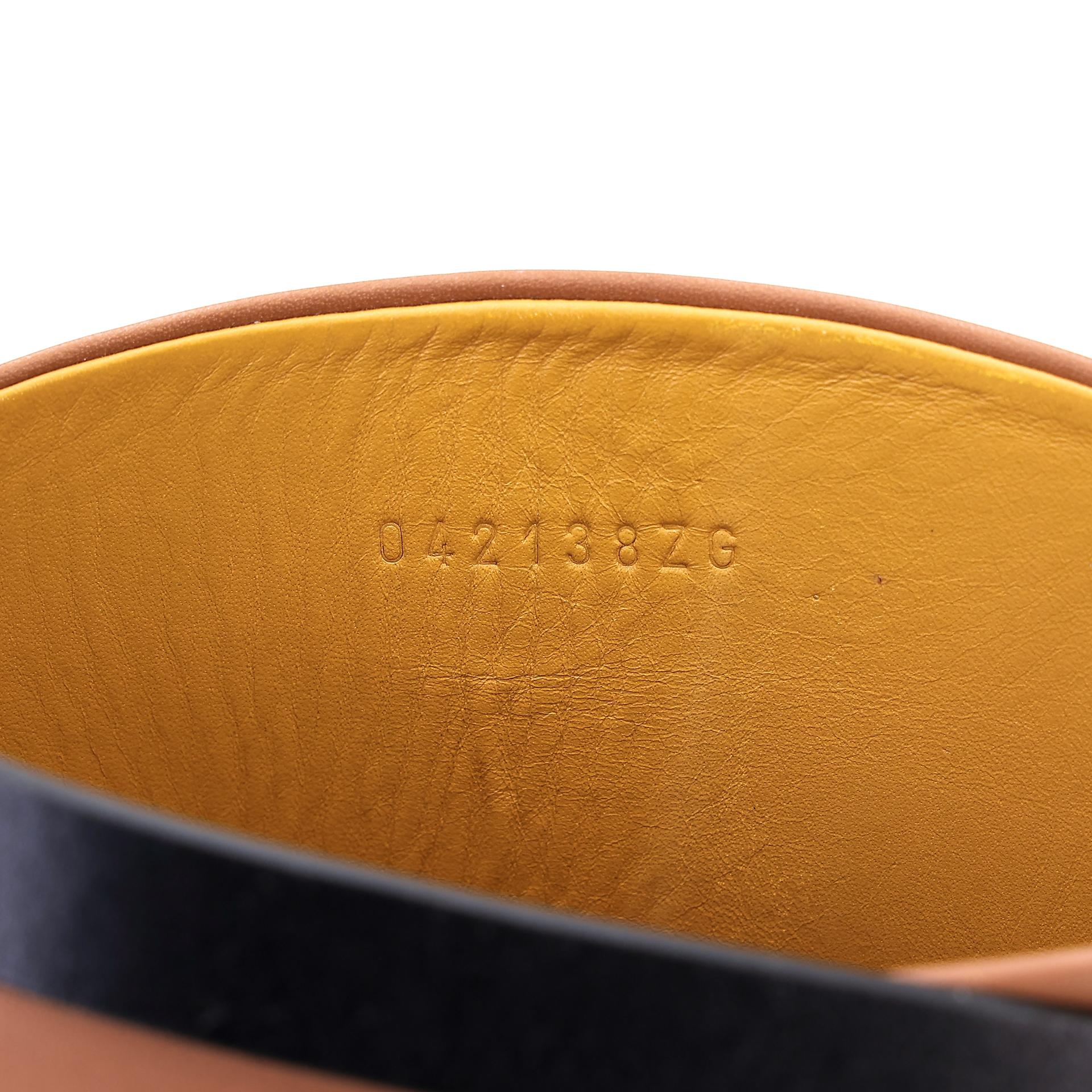 Brand New ( Rank N ) HERMÈS Botte Femme Jumping Brown Black (89) Box-calf Palladium hardware - 8