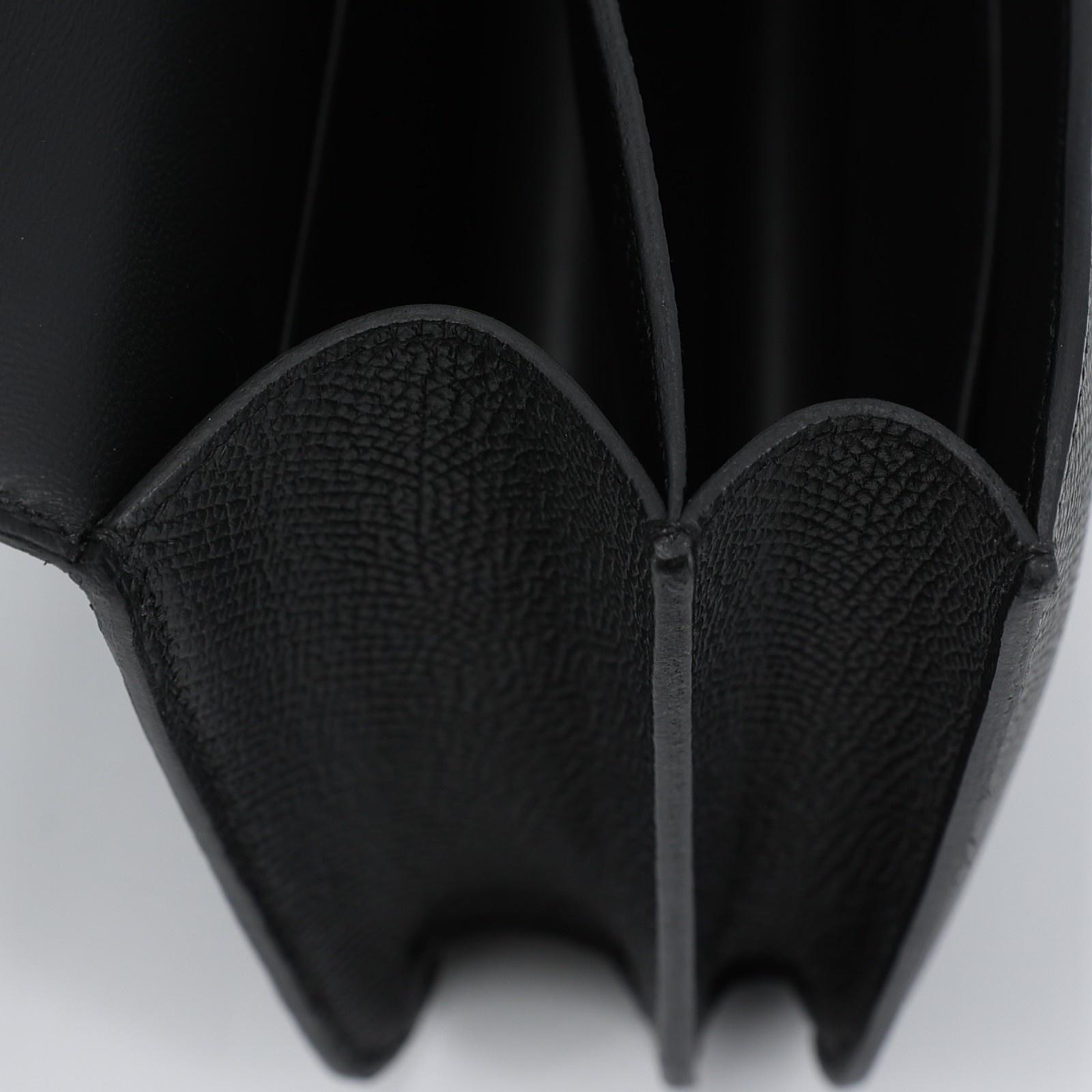 Brand New ( Rank N ) HERMÈS Constance Mini Black (89) Epsom Palladium hardware B (2023) - 15