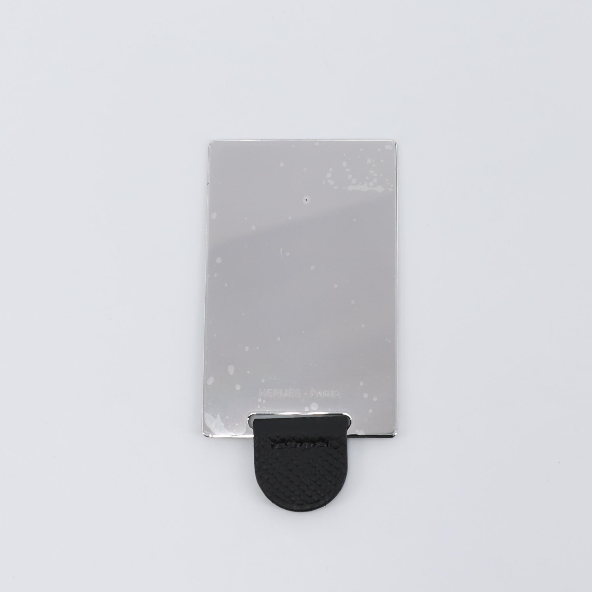 Brand New ( Rank N ) HERMÈS Constance Mini Black (89) Epsom Palladium hardware B (2023) - 18