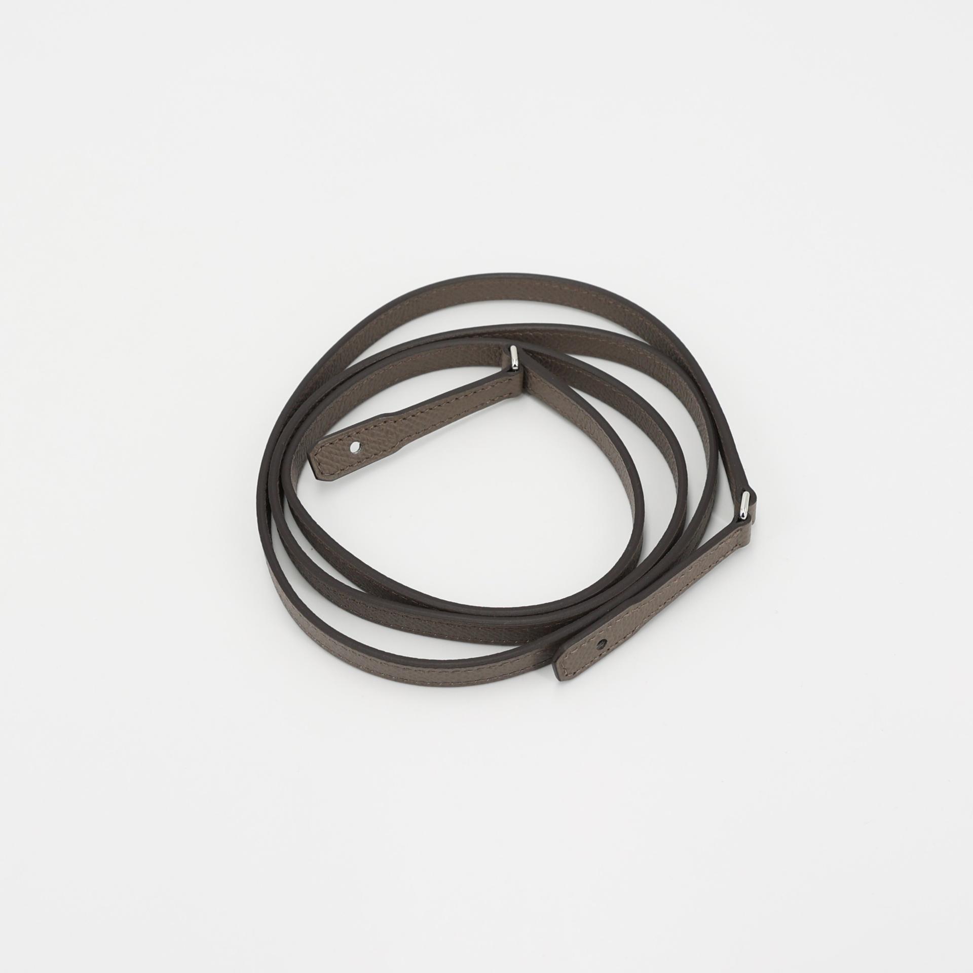 Brand New ( Rank N ) HERMÈS Kelly To Go Wallet Etain (8F) Epsom Palladium hardware W (2024) - 16