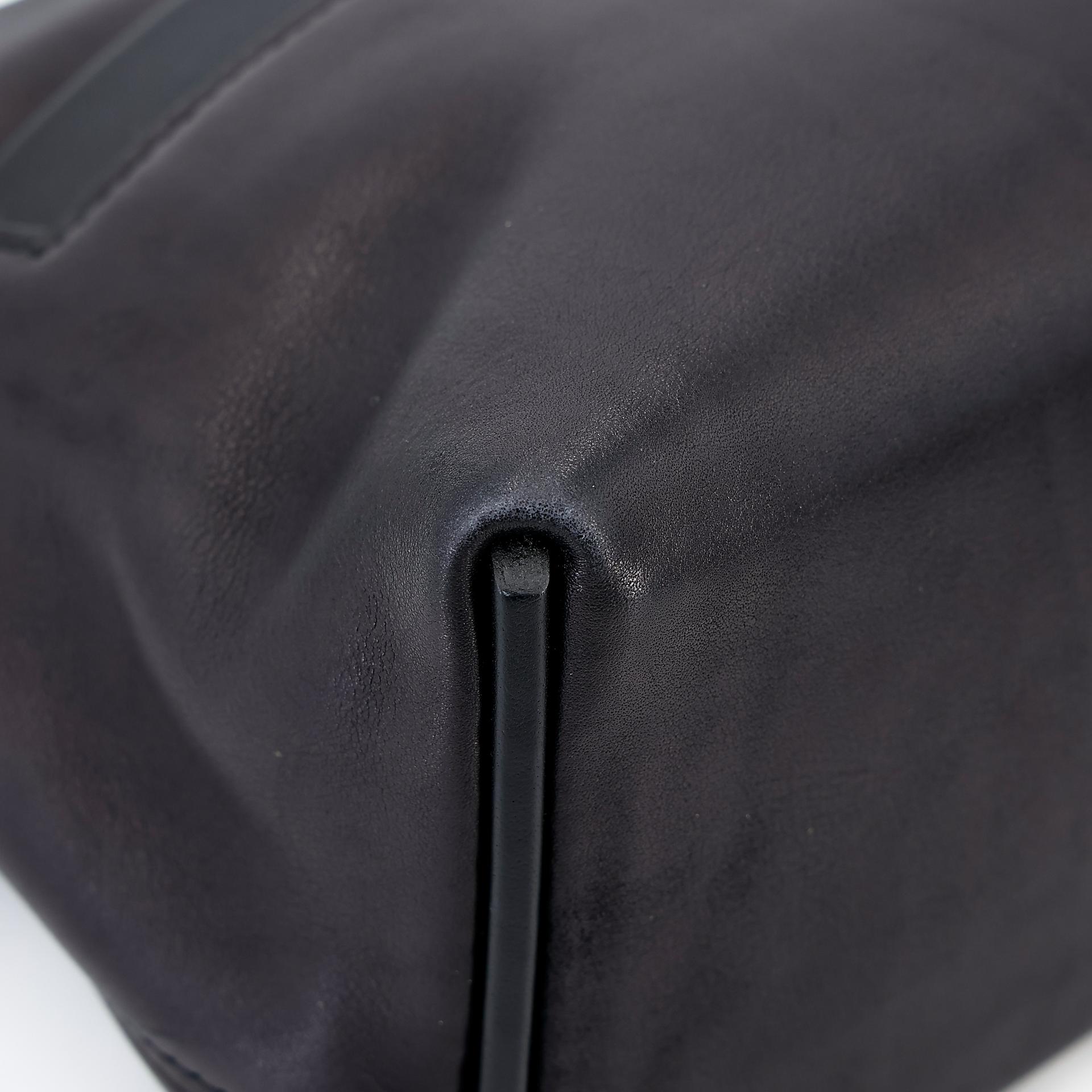 Good ( Rank AB) HERMÈS 24/24 - 21 mini Touch Black (89) Volupto calfskin Alligator Swift Gold hardware U (2022) - 13
