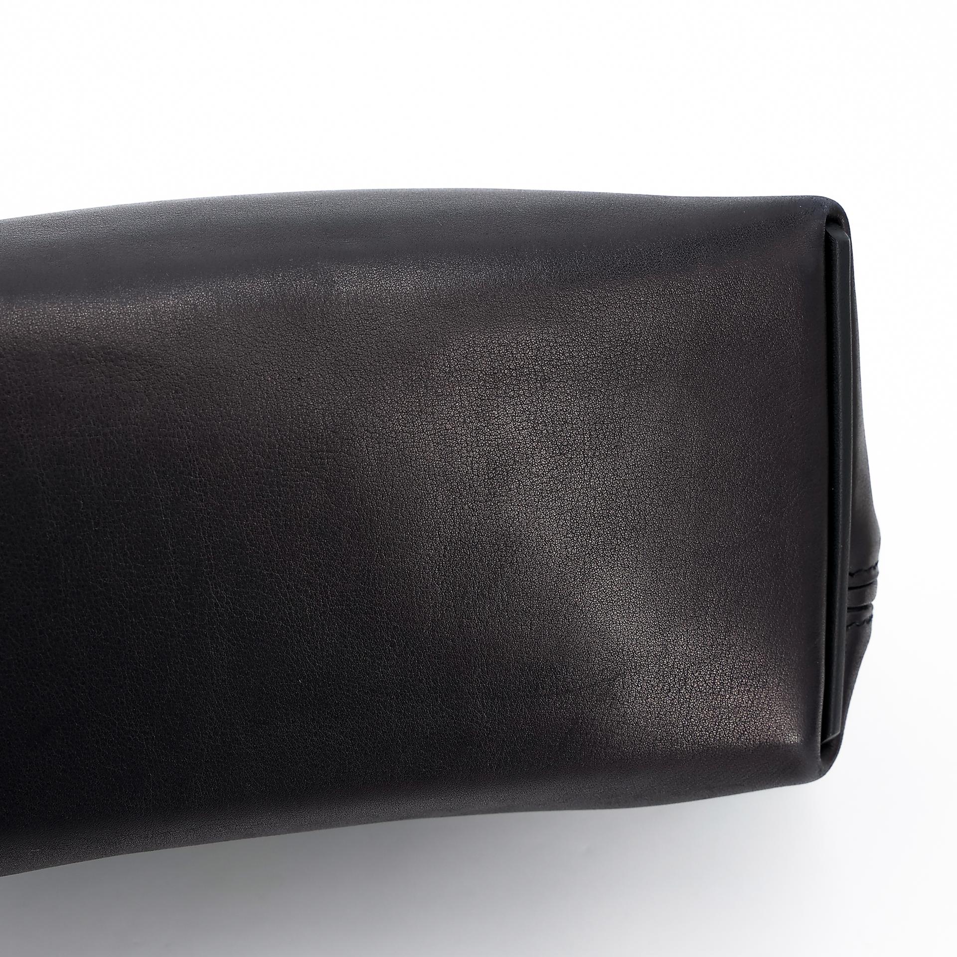 Good ( Rank AB) HERMÈS 24/24 - 21 mini Touch Black (89) Volupto calfskin Alligator Swift Gold hardware U (2022) - 17