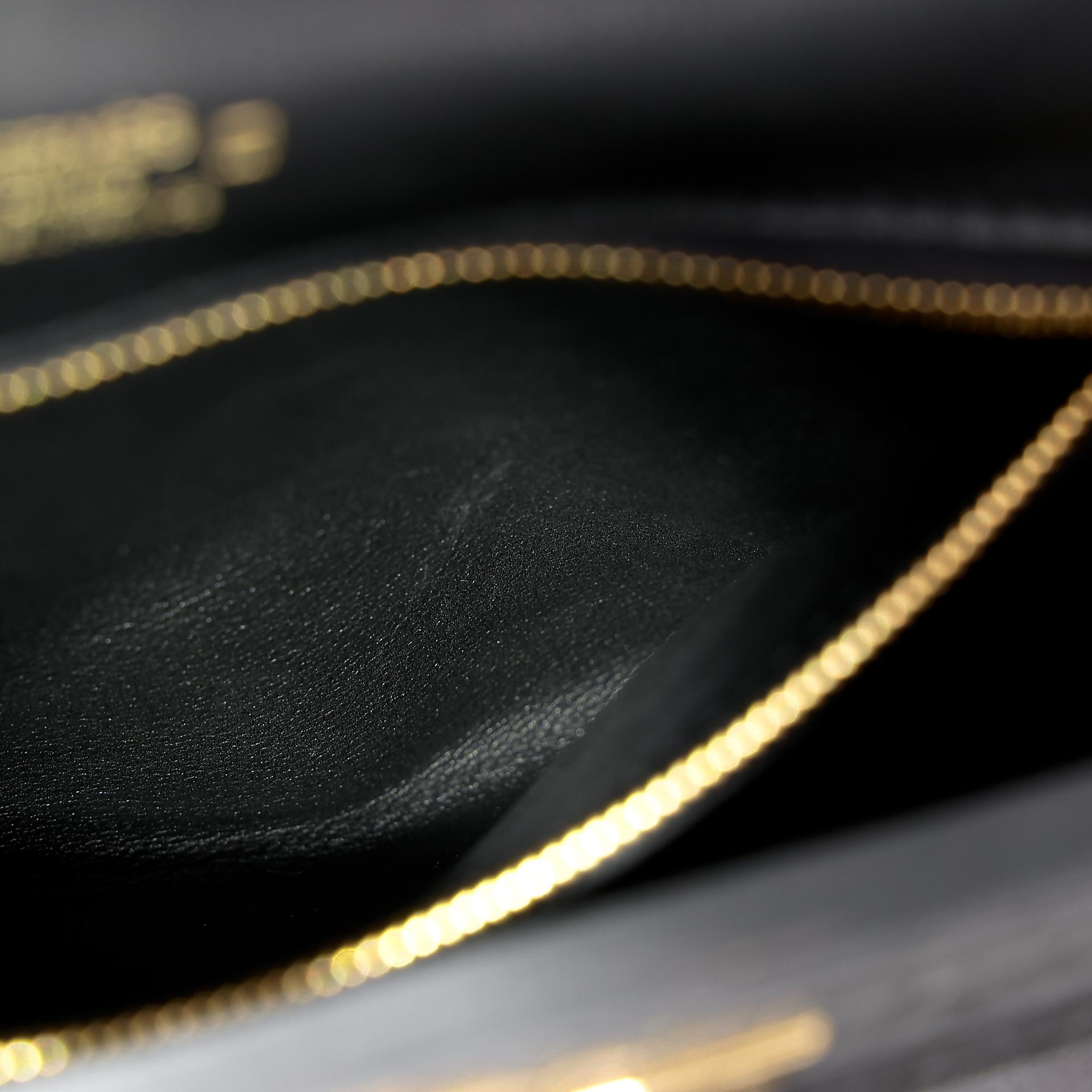 Good ( Rank AB) HERMÈS 24/24 - 21 mini Touch Black (89) Volupto calfskin Alligator Swift Gold hardware U (2022) - 26