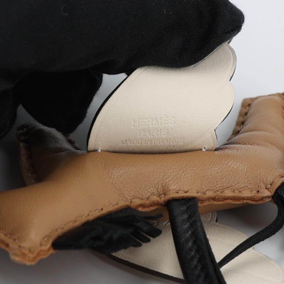 Unused ( Rank NS ) HERMÈS Rodeo Pegase PM Chai (0M) Nata (I2) Black (89) Agneau None Z (2021) - 6